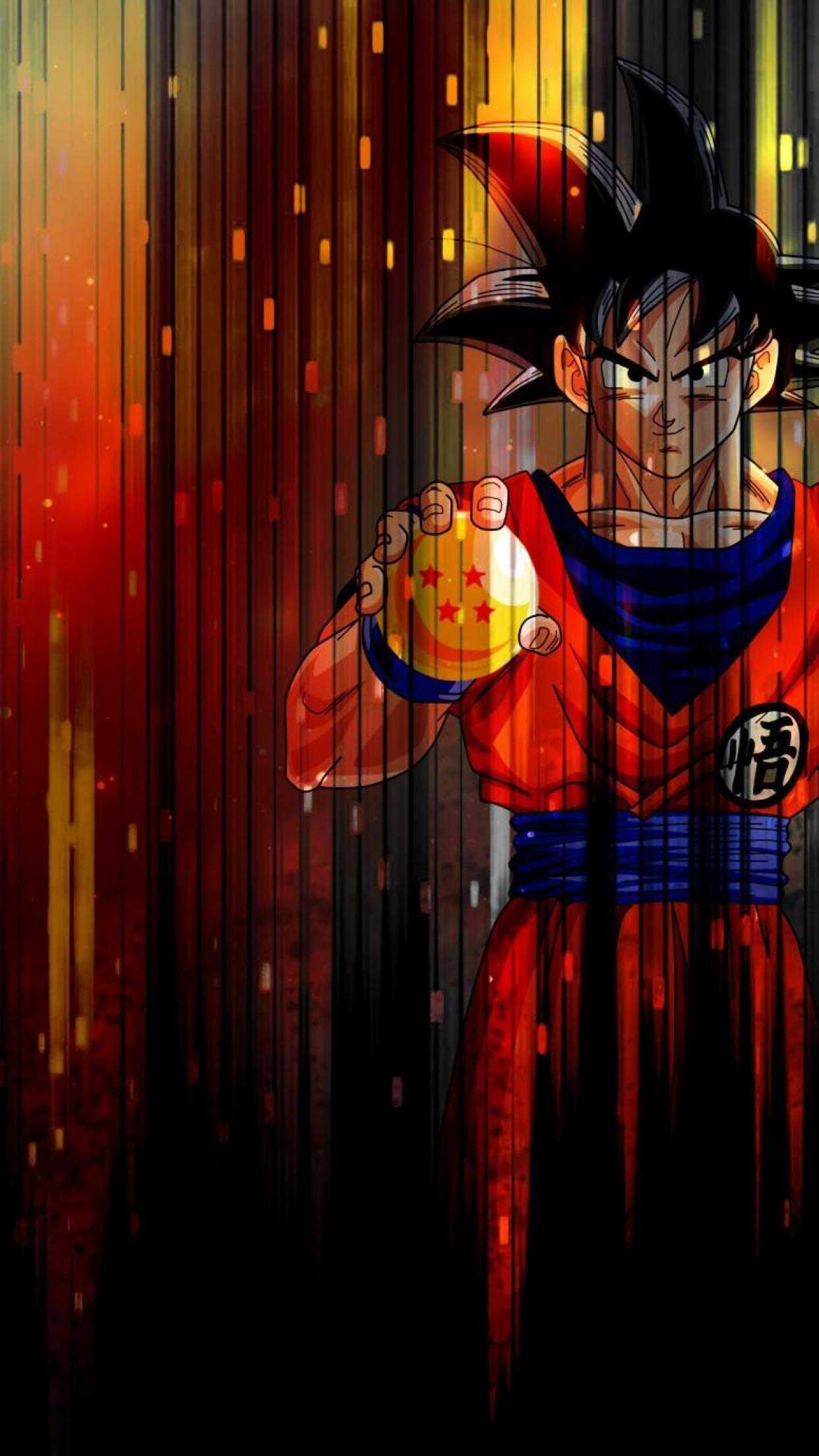 1242x2208 Dragon ball z mobile wallpaper
