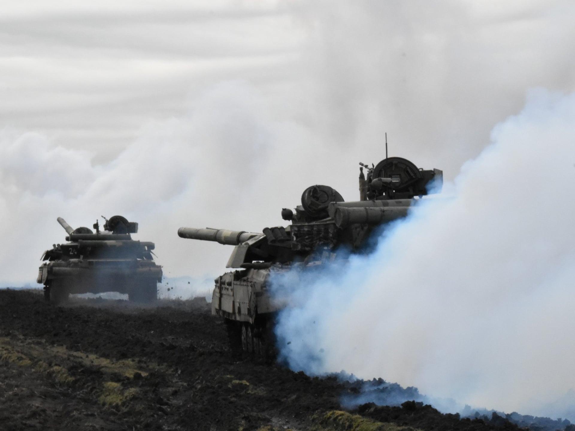 Боевые действия против. Военные учения. Российские танки на границе. Учения на границе с Украиной.