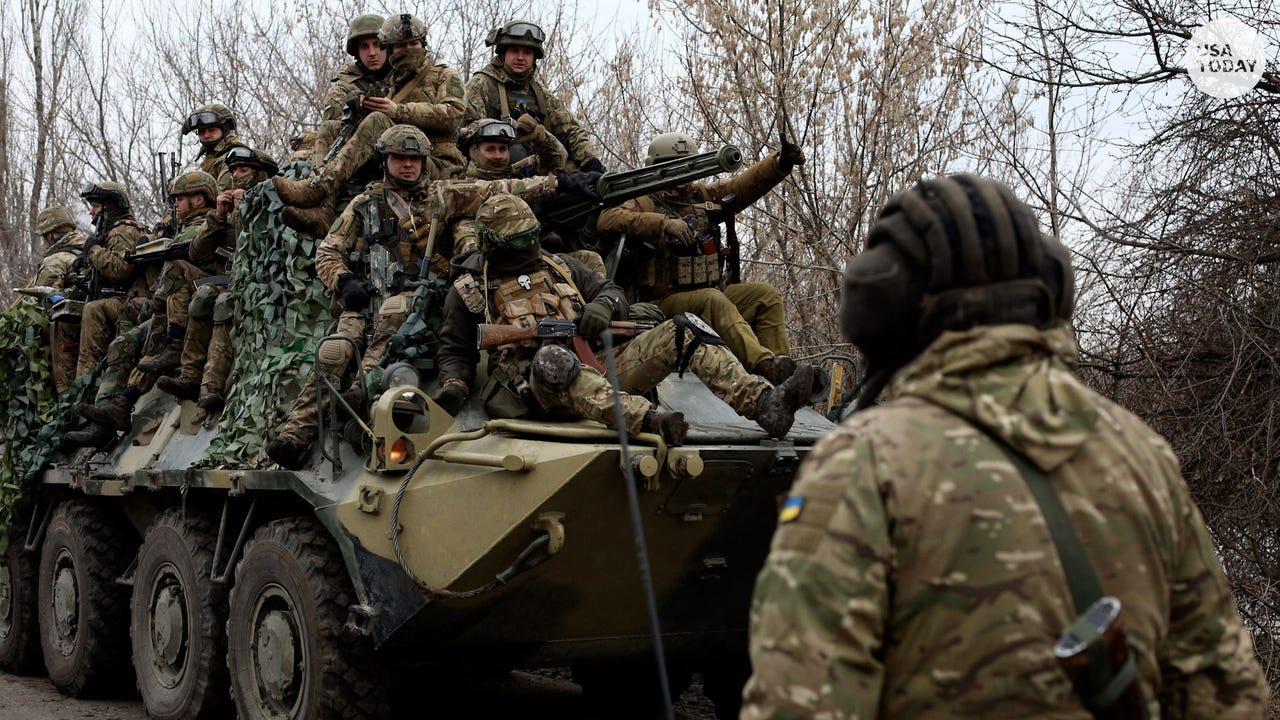 1280x720 Russia attacks Ukraine: Photo from invasion show military in Kyiv