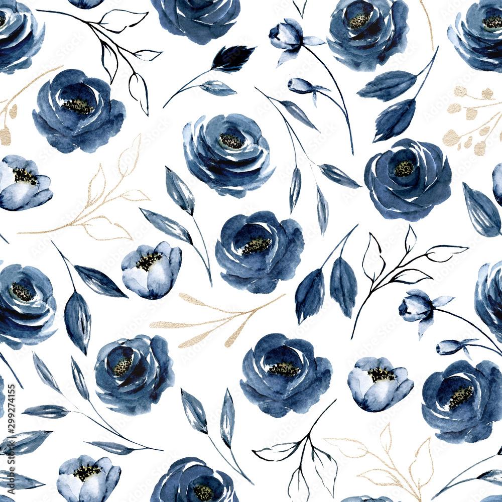 Navy Blue Floral Wallpapers - Top Free Navy Blue Floral Backgrounds