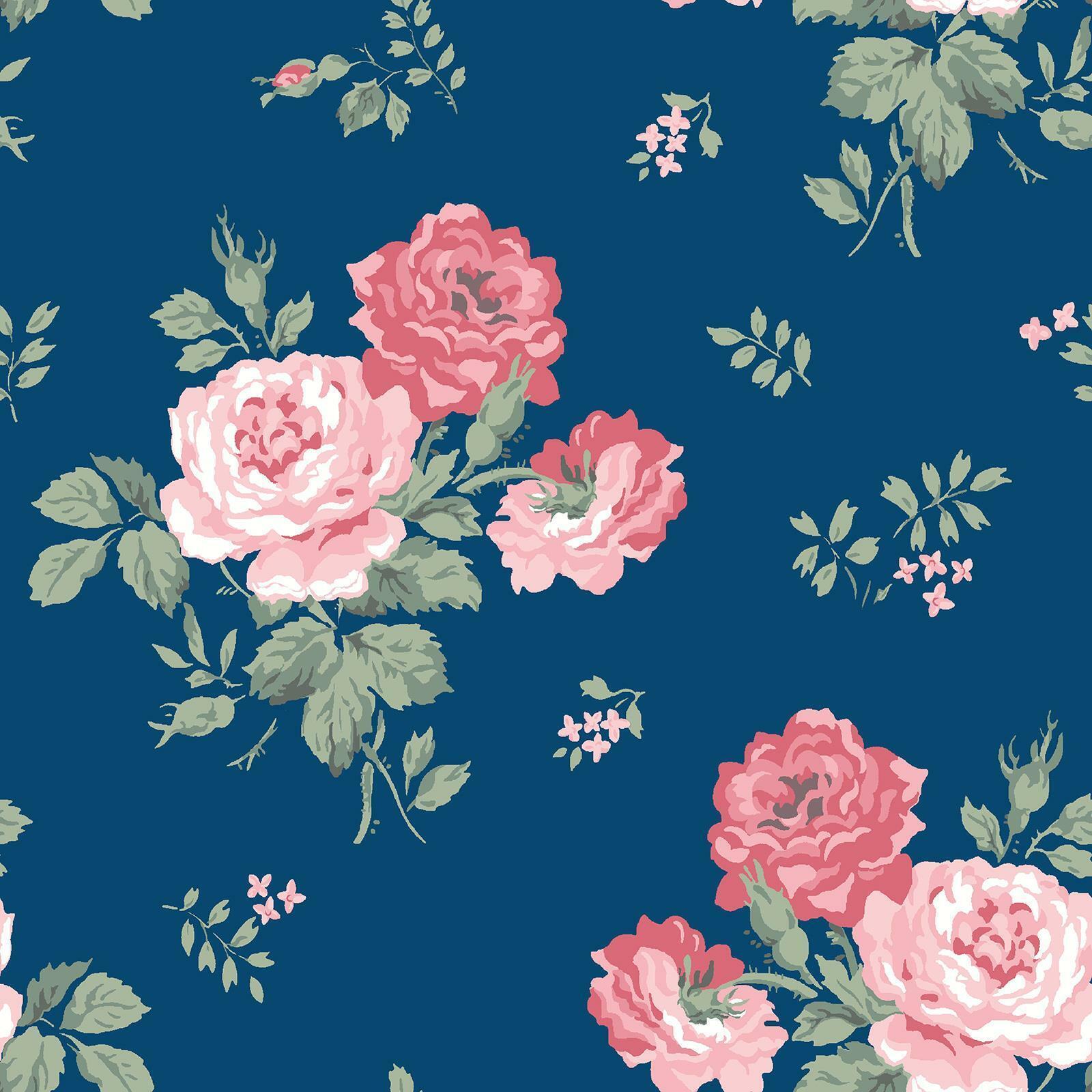 Navy Blue Floral Wallpapers Top Free Navy Blue Floral Backgrounds