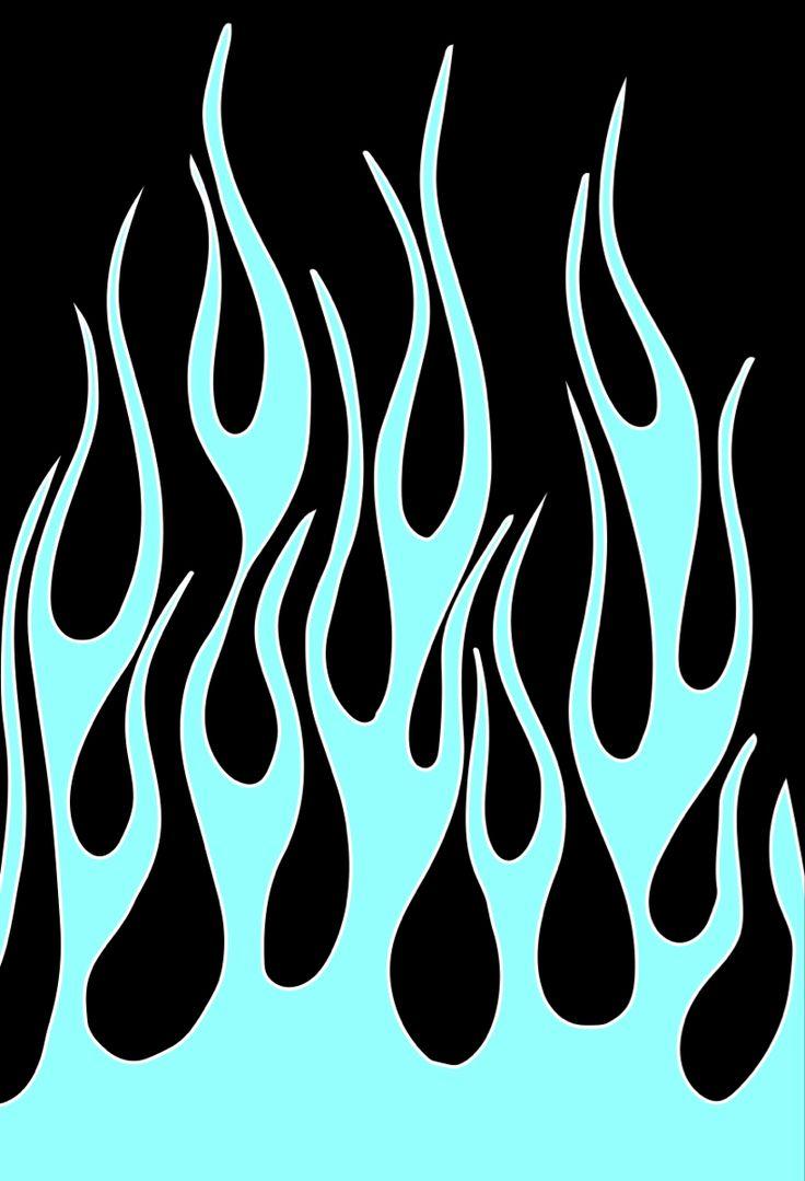 736x1079 Light Blue Flames - Blue wallpaper iphone, Edgy wallpaper, Cute patterns wallpaper