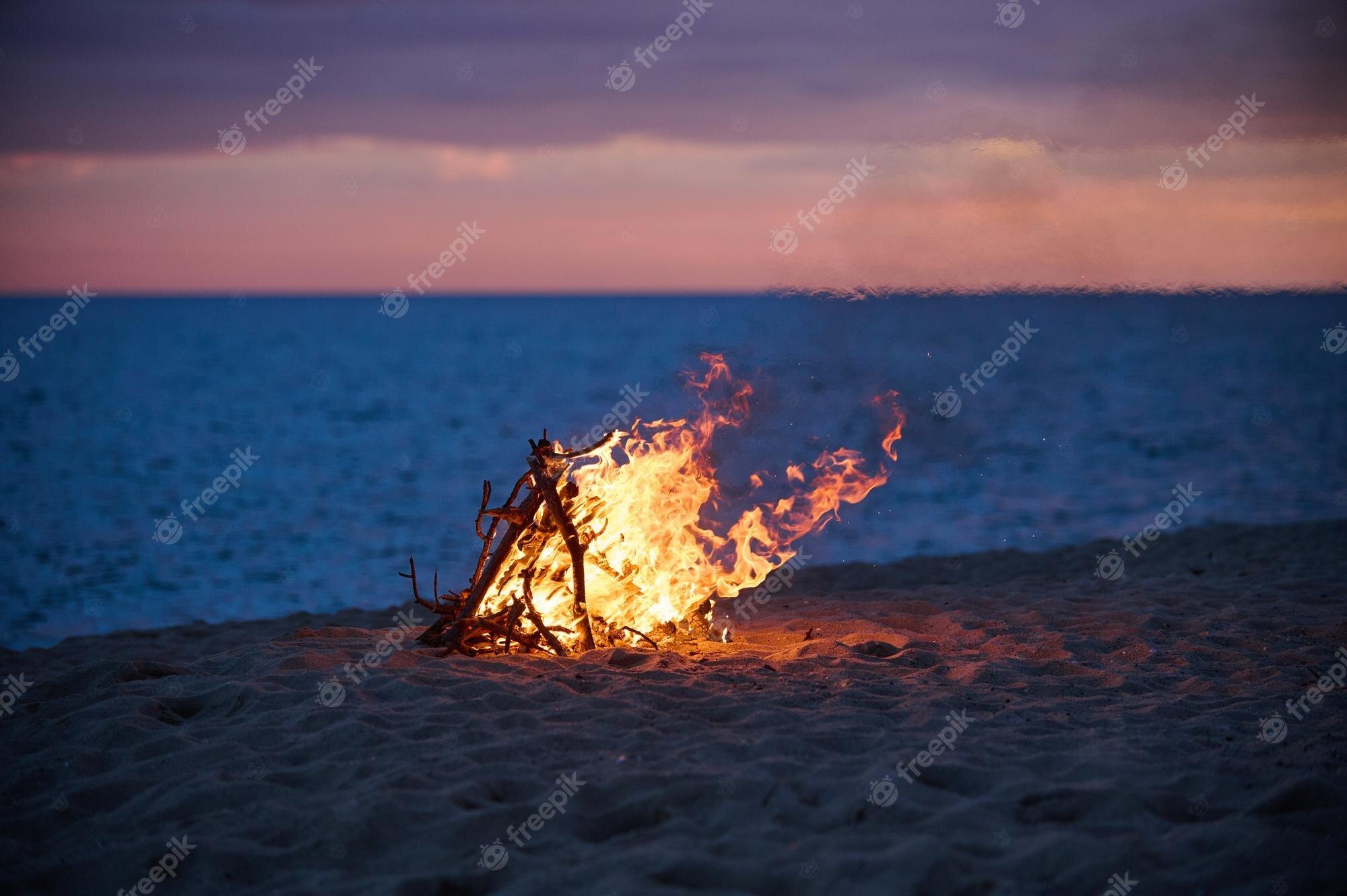 Beach Campfire Wallpapers - Top Free Beach Campfire Backgrounds ...