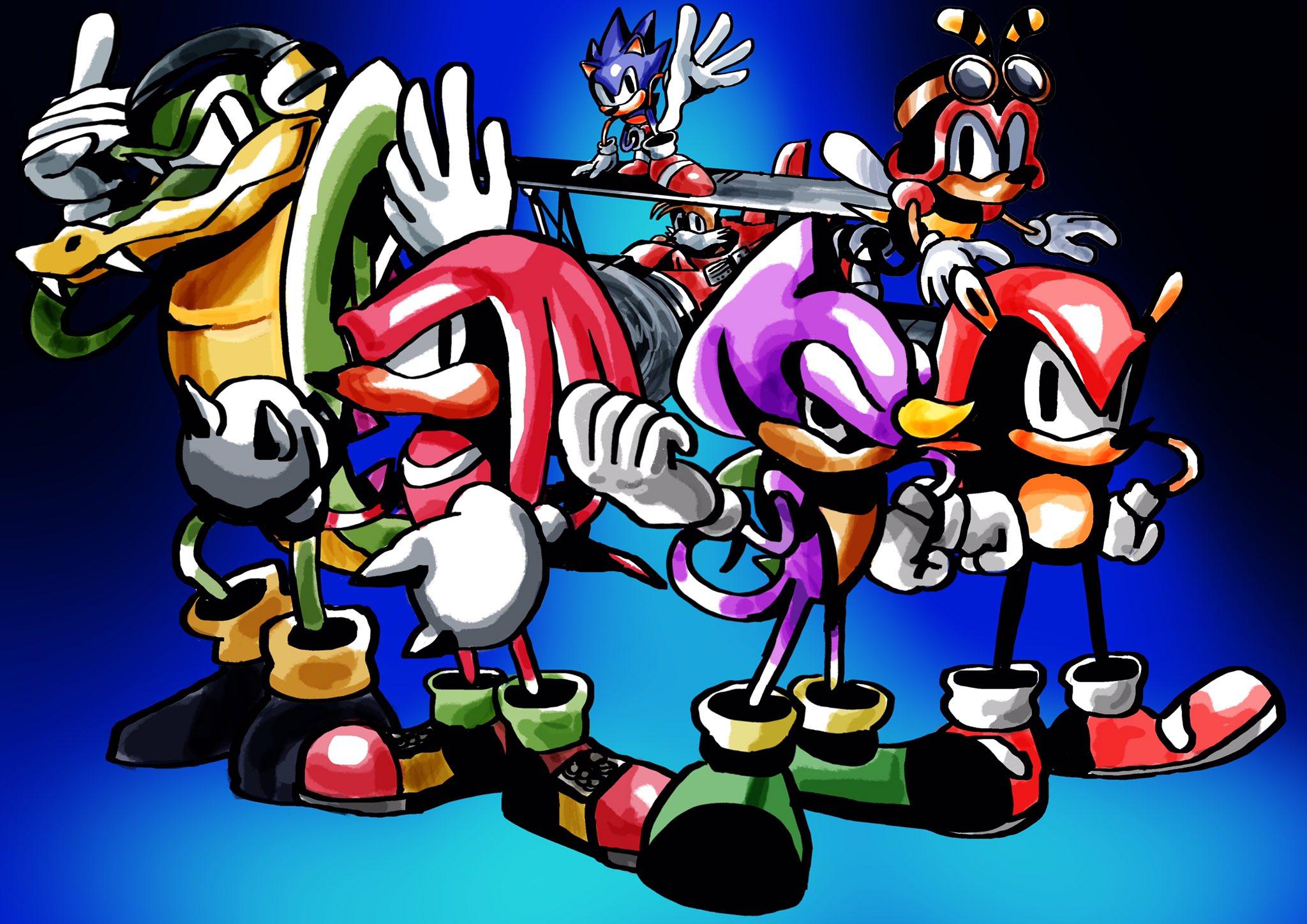 Knuckles Chaotix Wallpapers Top Free Knuckles Chaotix Backgrounds