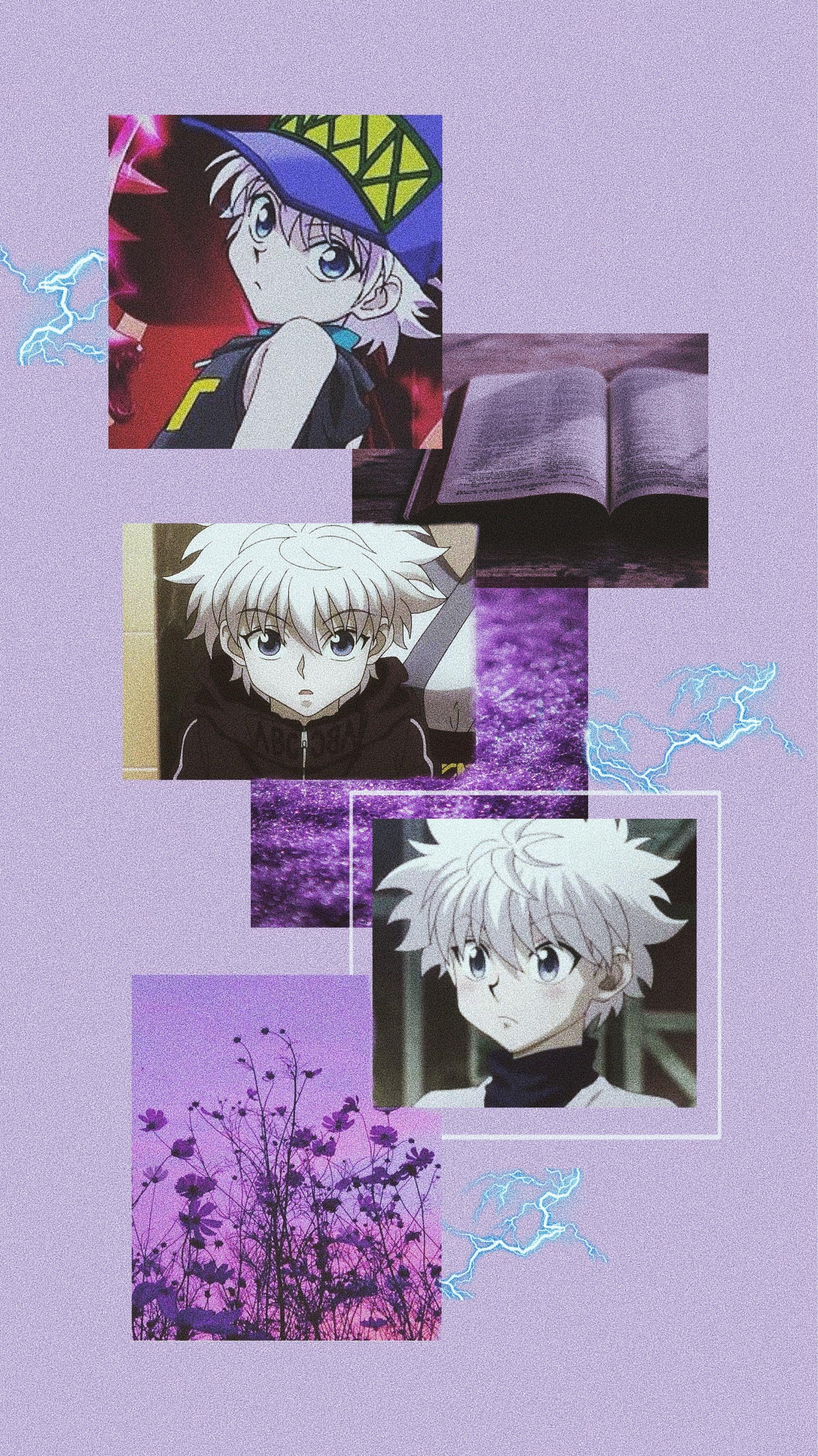 1947x3464 Killua zoldyck ⚡️. Графические проекты, Обои, Проекты