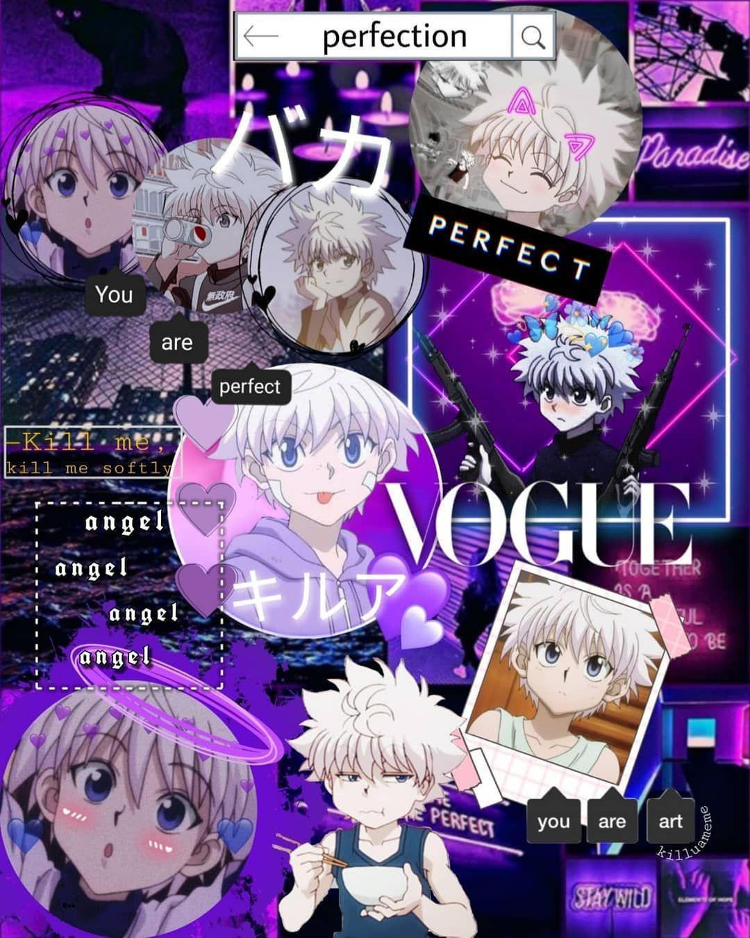 1080x1350 Killua Zoldyck Aesthetic Wallpaper
