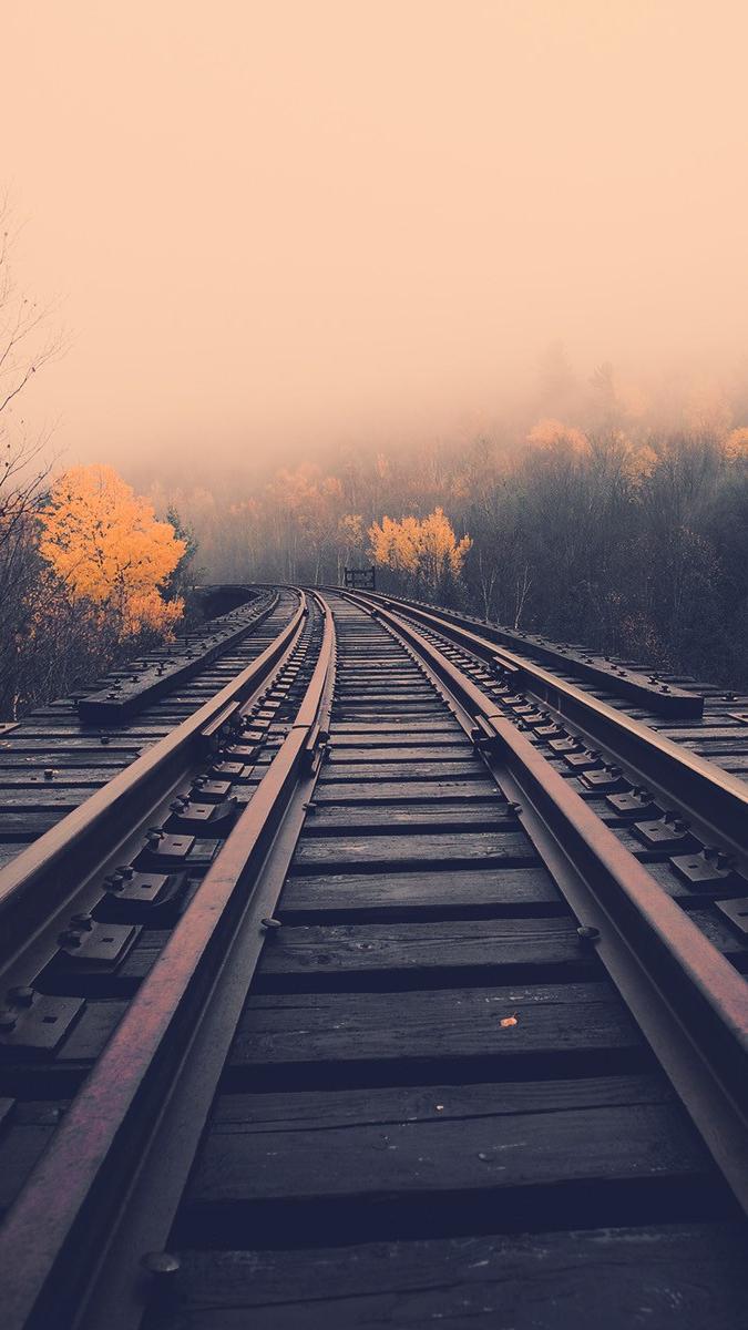 675x1200 Landscape Railroad IPhone Wallpaper Wallpaper : IPhone Wallpaper