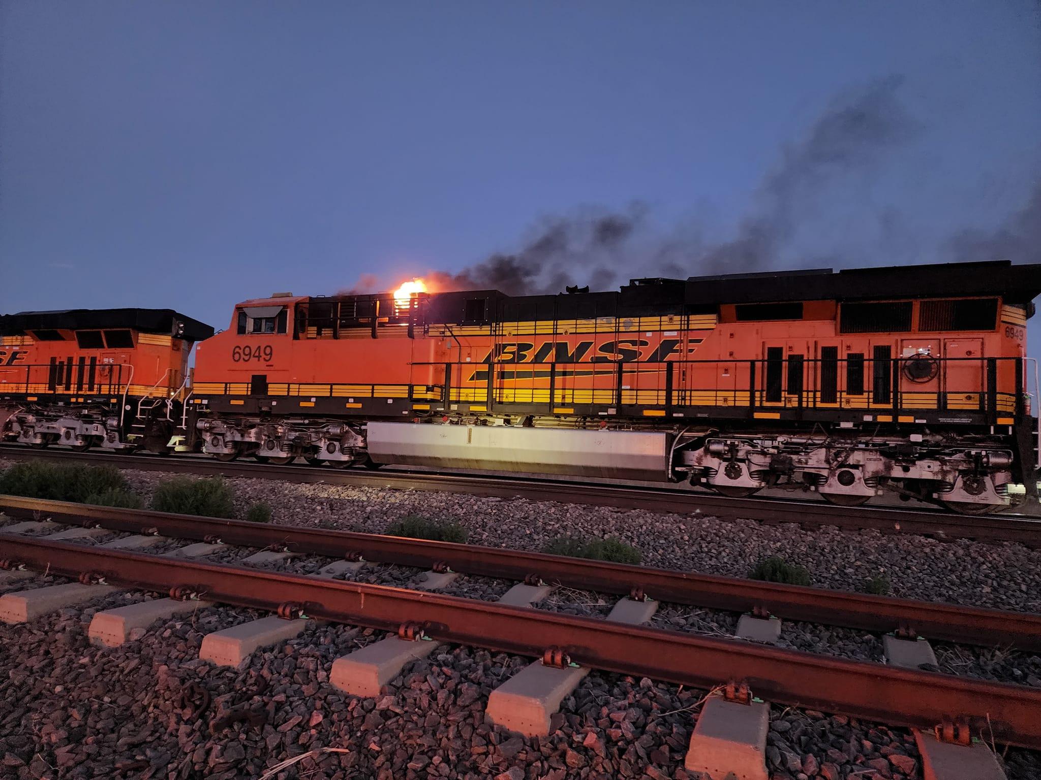 2048x1536 Randall County crews respond to BNSF train fire