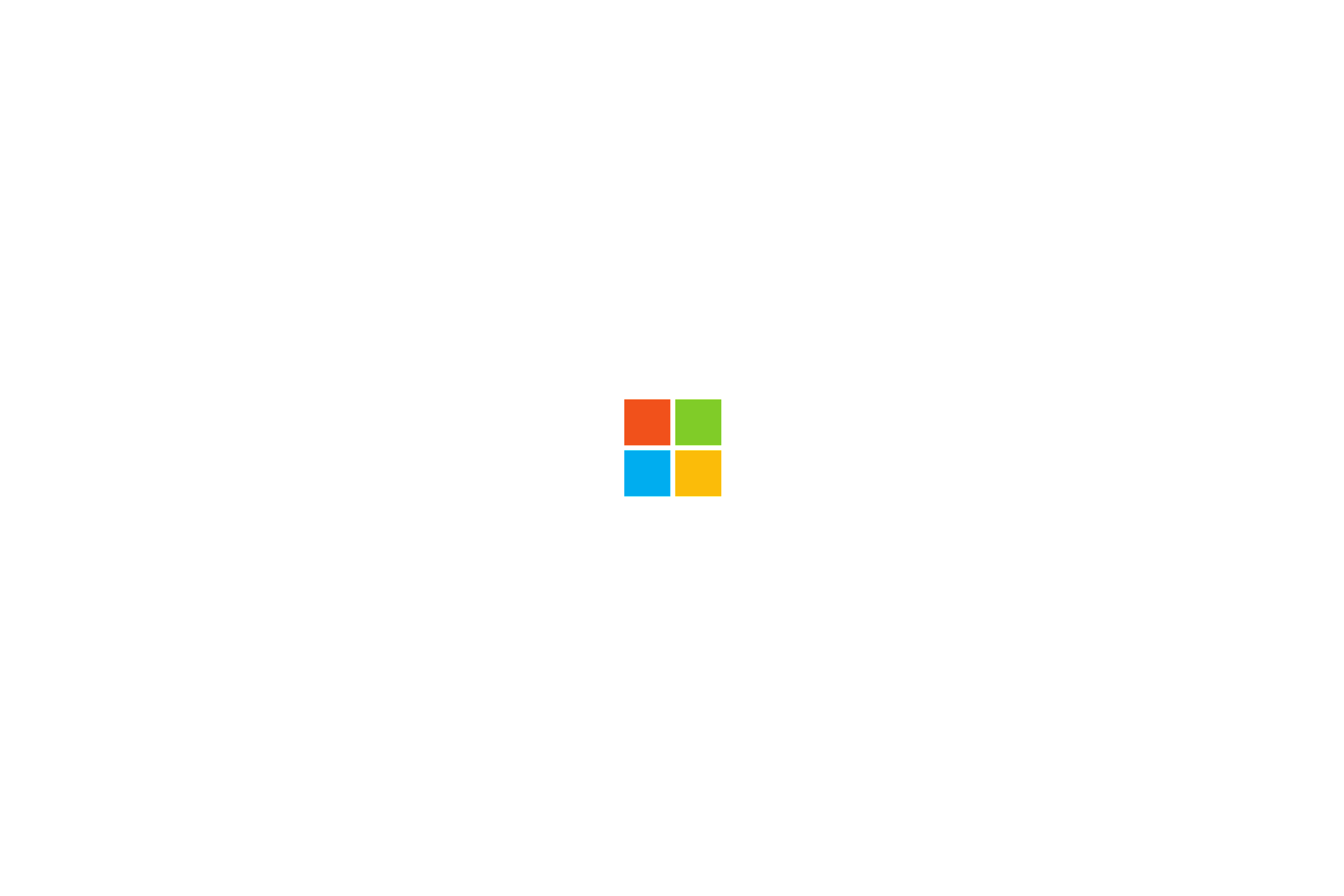 Hình nền trắng 3240x2160 Logo Microsoft 4k 3: 2