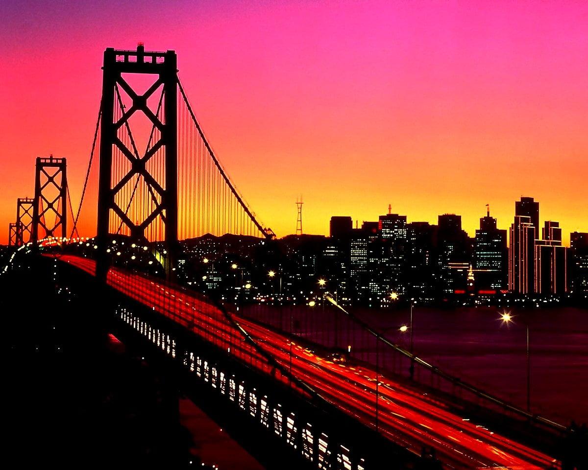 1200x960 Cool Oakland Bay Bridge, San Francisco, Cityscape wallpaper. Best Free Download wallpaper