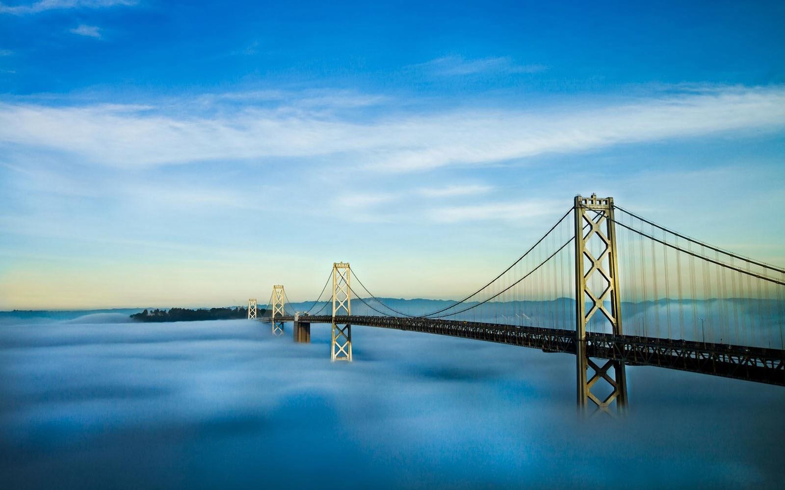 1600x1000 San Francisco Bay Bridge Wallpaper