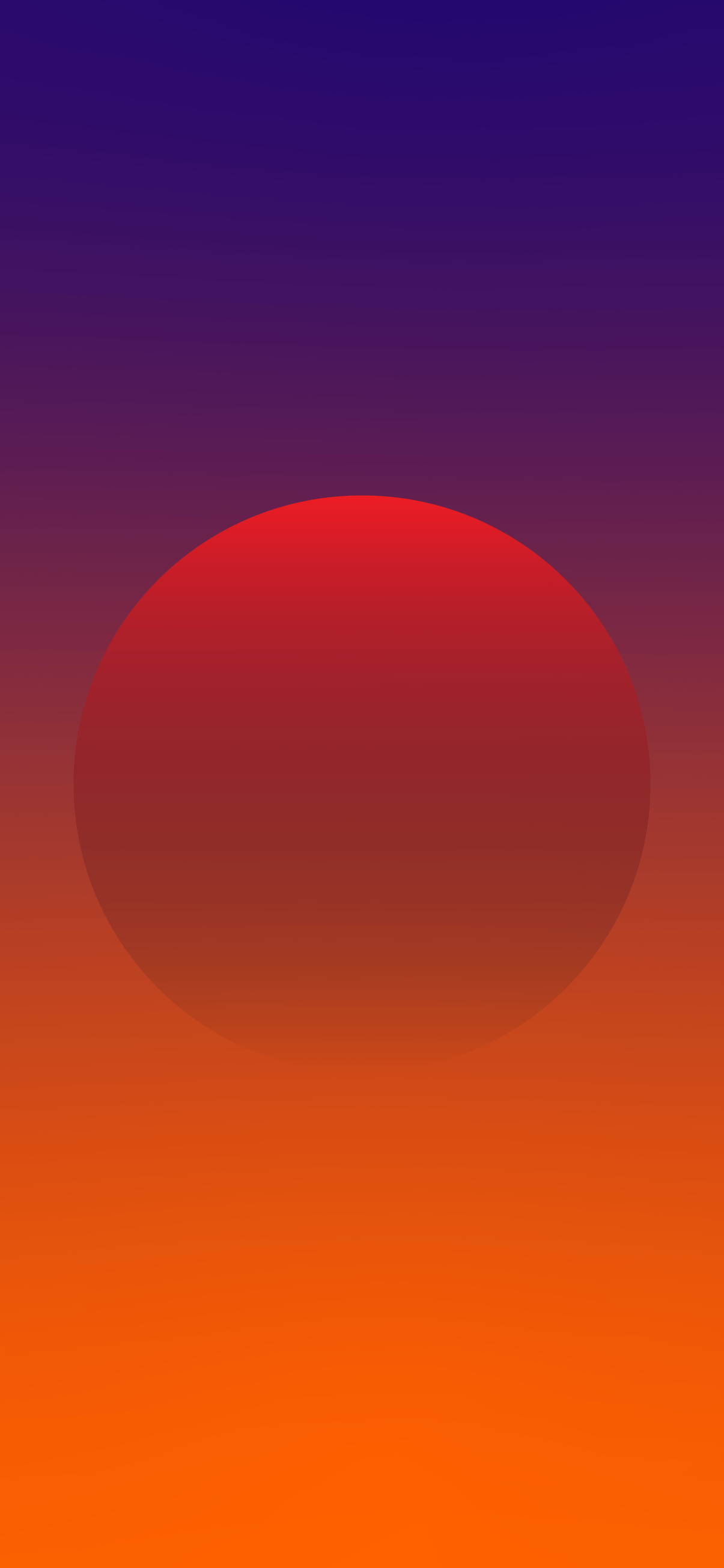 1205x2609 iPhone wallpaper HD Sun gradient