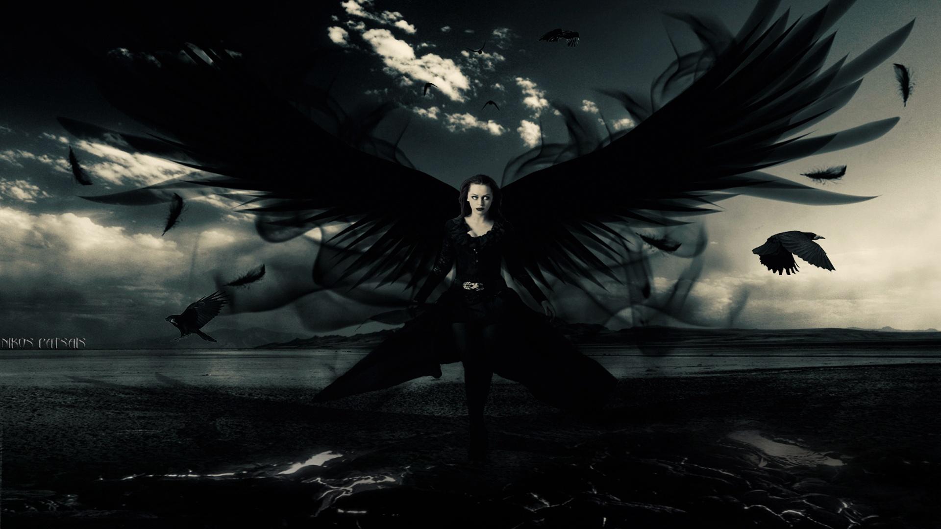 1920x1080 Dark angel desktop PC and Mac wallpaper