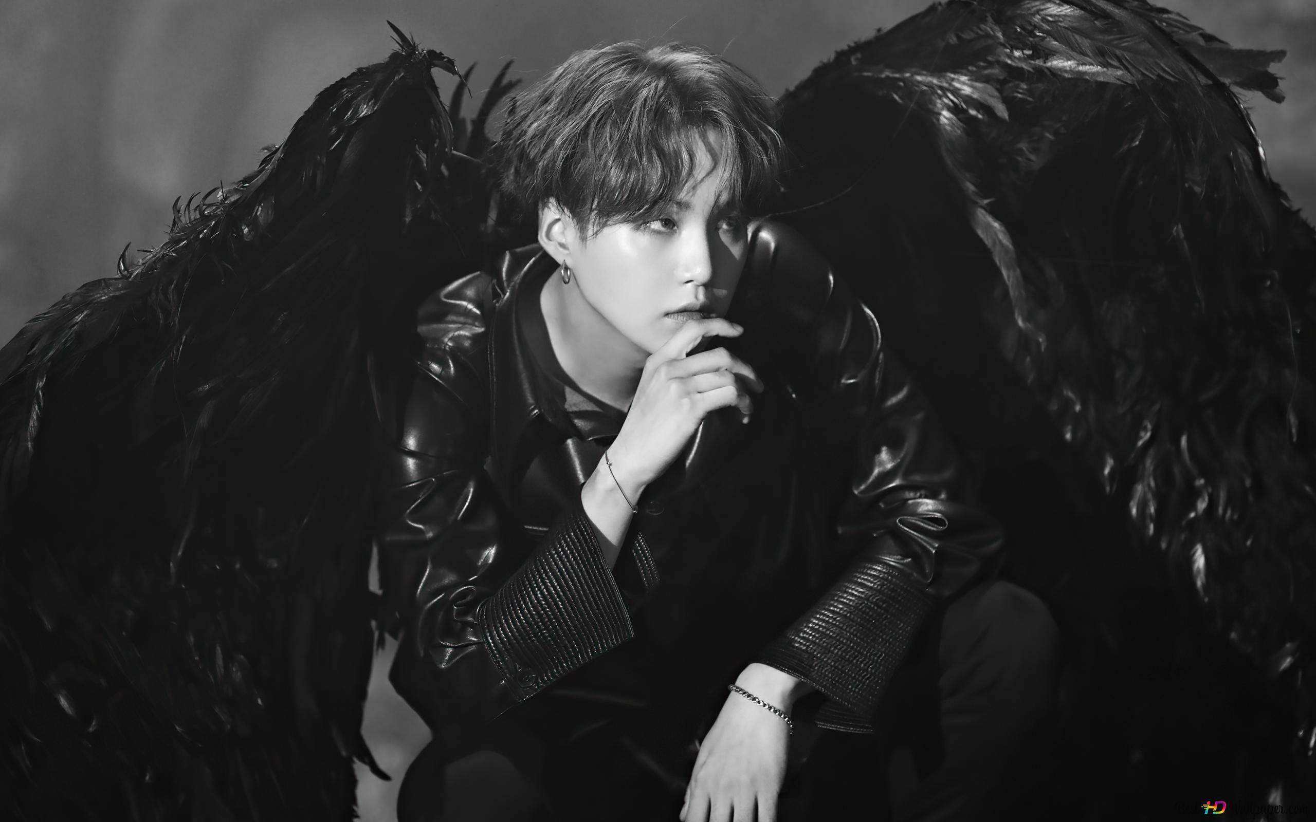 2560x1600 Suga in 'Map of The Soul: 7' Shoot (2020) from BTS [Bangtan Boys] 4K wallpaper download