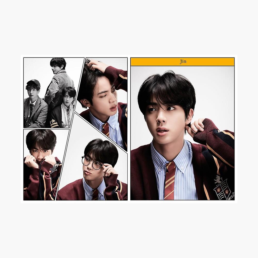 1000x1000 BTS MAP OF THE SOUL: 7 VERSION 4 // JIN Poster