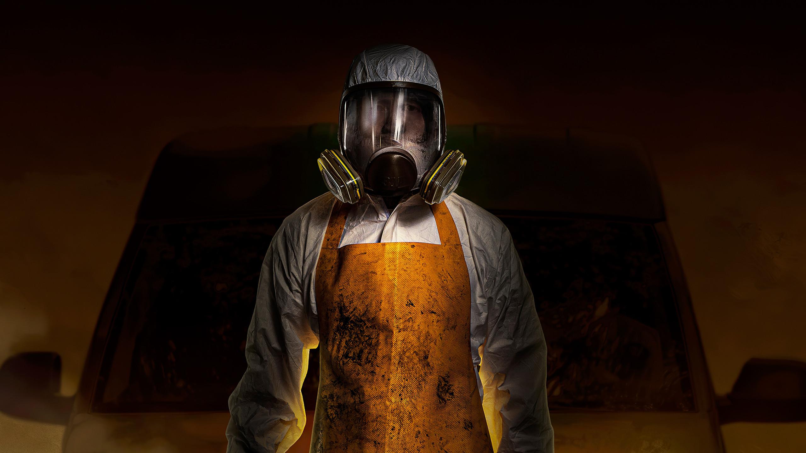 2560x1440 Gas Mask Man 4k 1440P Resolution HD 4k Wallpaper, Image, Background, Photo and Picture
