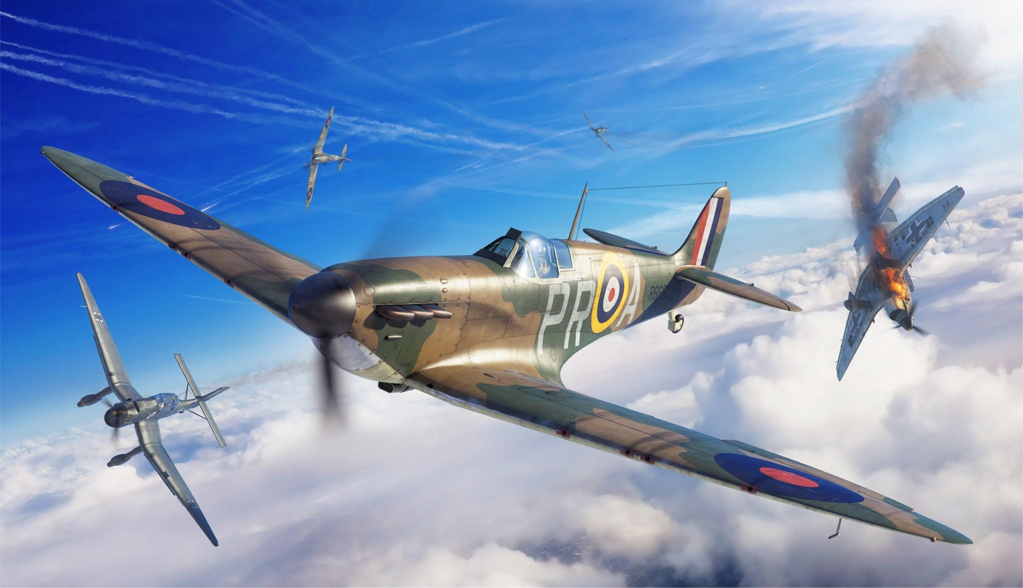 2048x1177 Supermarine Spitfire HD, Warplane Gallery HD Wallpaper