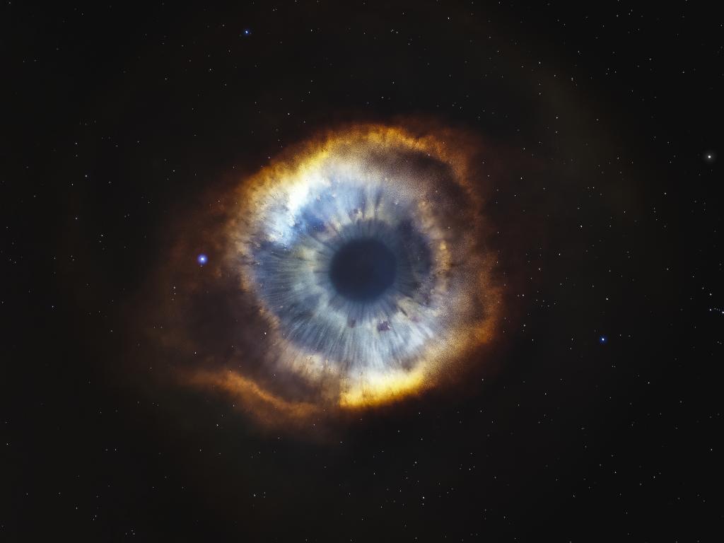 1024x768 Wallpaper helix, nebula, starry sky, eye, stars, galaxy desktop wallpaper, HD image, picture, background, 968923
