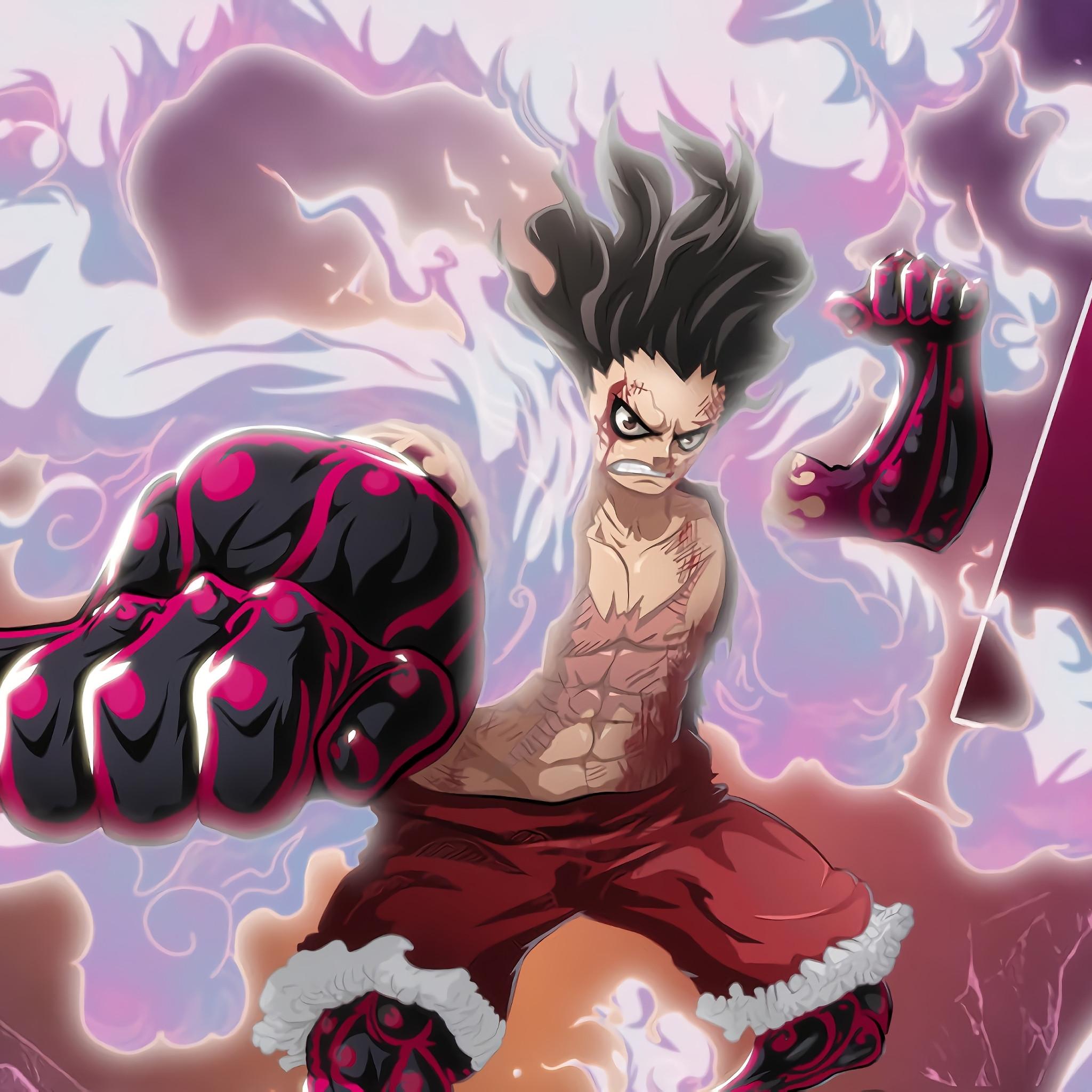 2048x2048 One Piece Monkey D Luffy iPad Air HD 4k Wallpaper, Image, Background, Photo and Picture