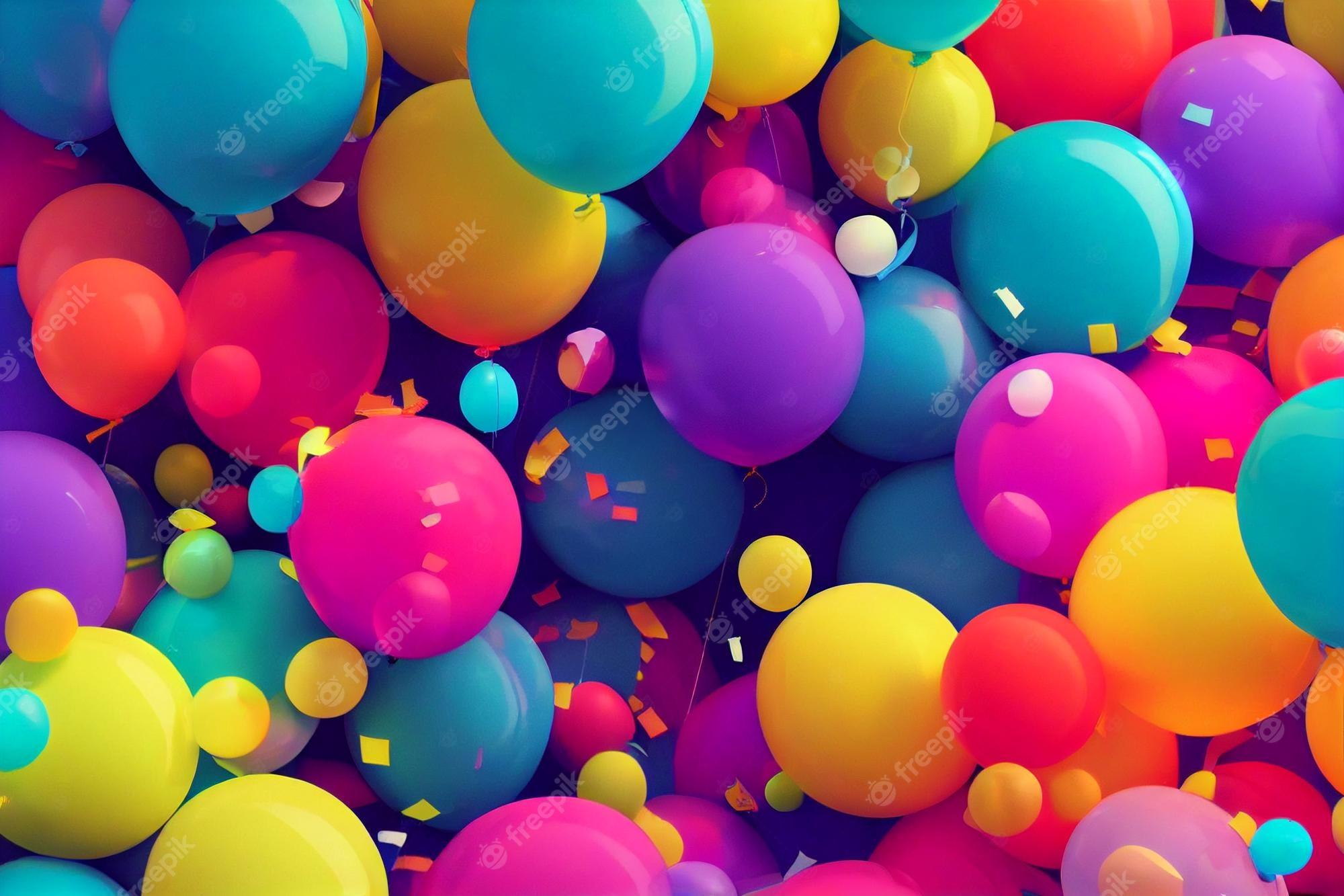 Birthday Balloons Desktop Wallpapers - Top Free Birthday Balloons