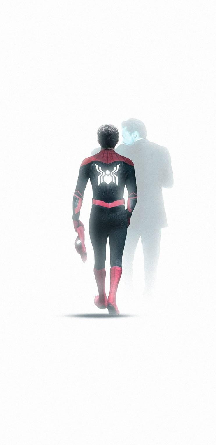 742x1525 Spider Man Tony Stark Memories IPhone Wallpaper Wallpaper : iPhone Wallpaper