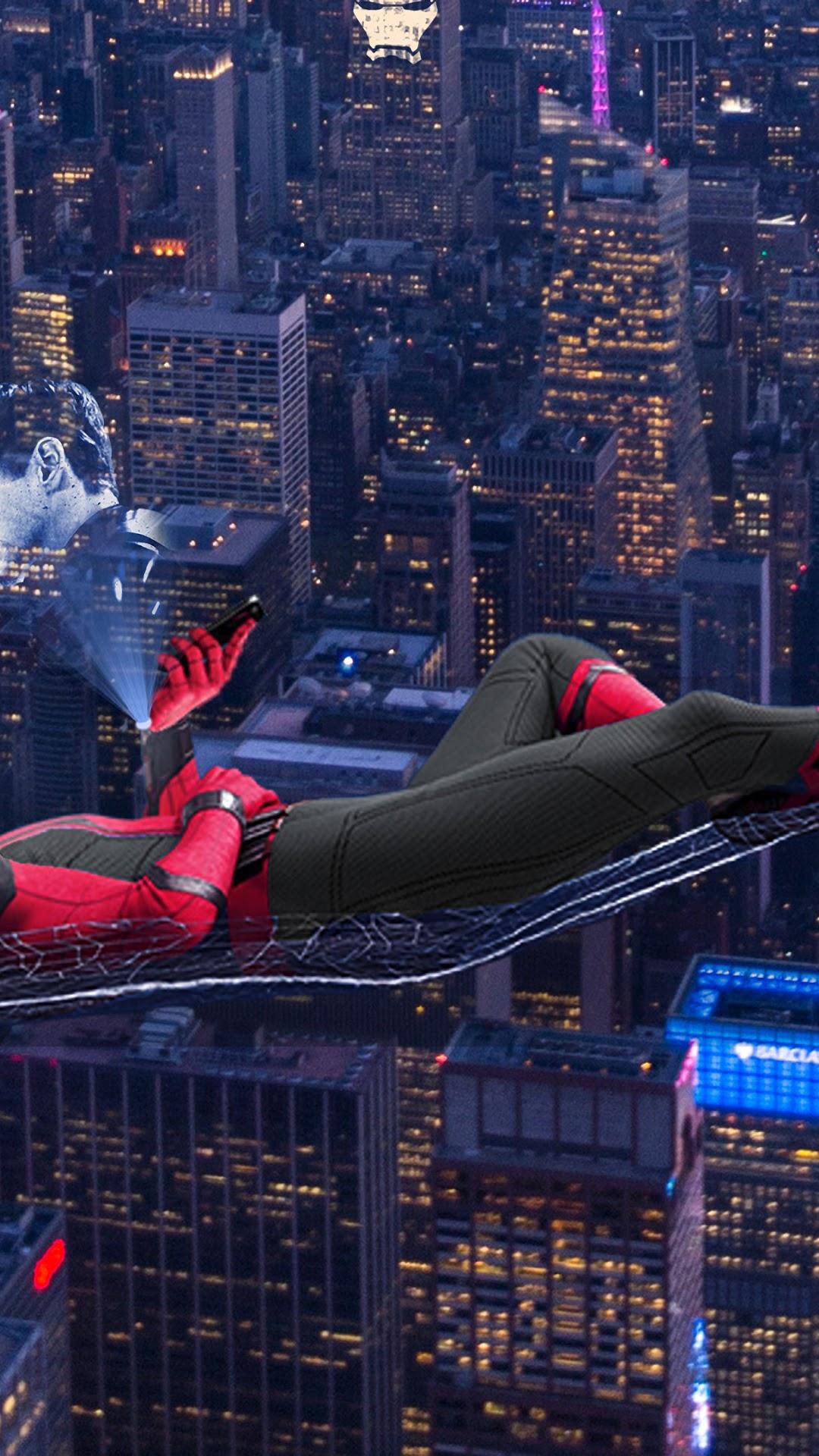 1080x1920 Spider Man Far From Home, Spider Man, Tony Stark HD Gallery HD Wallpaper