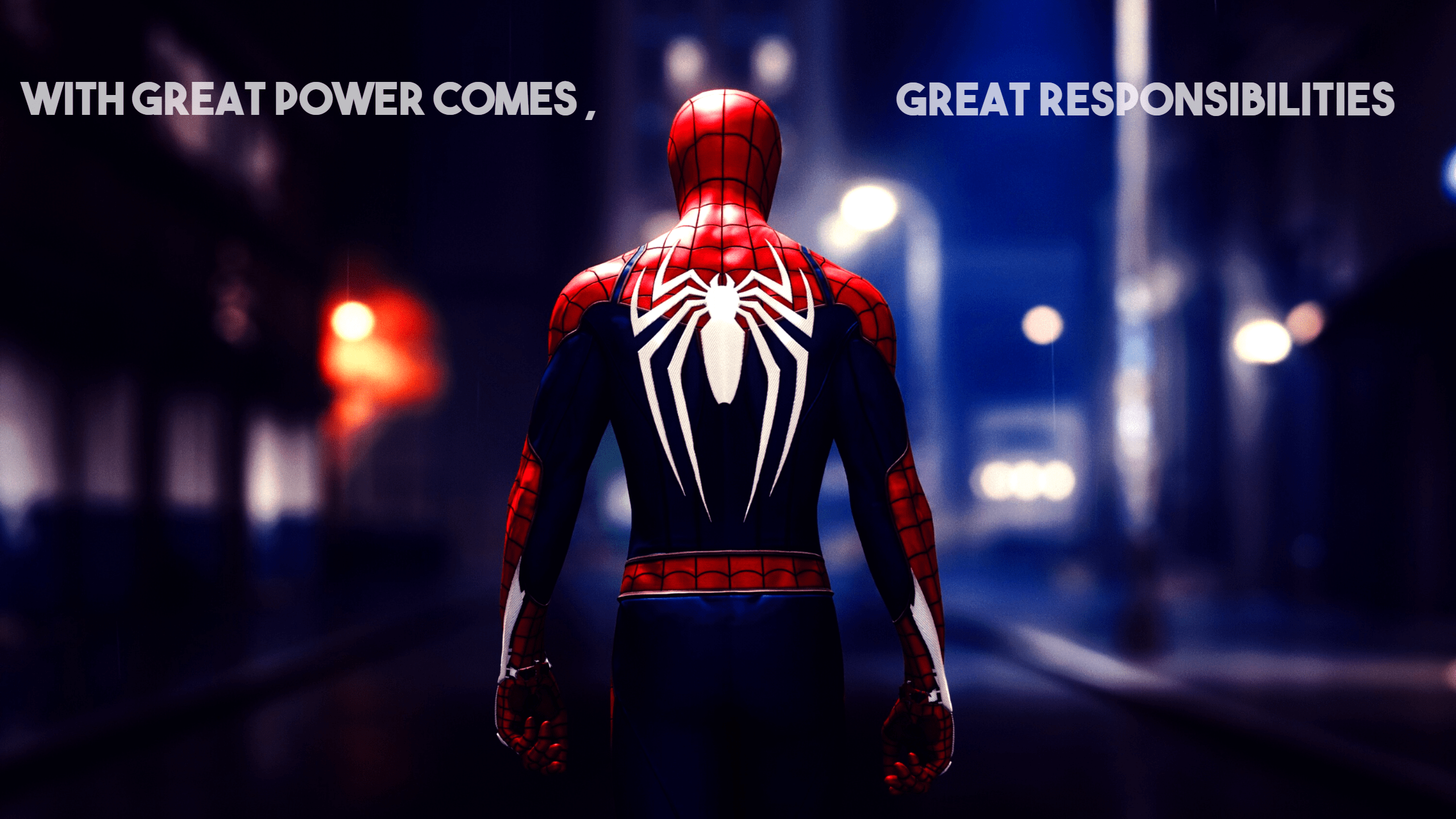 2560x1440 spiderman ps4