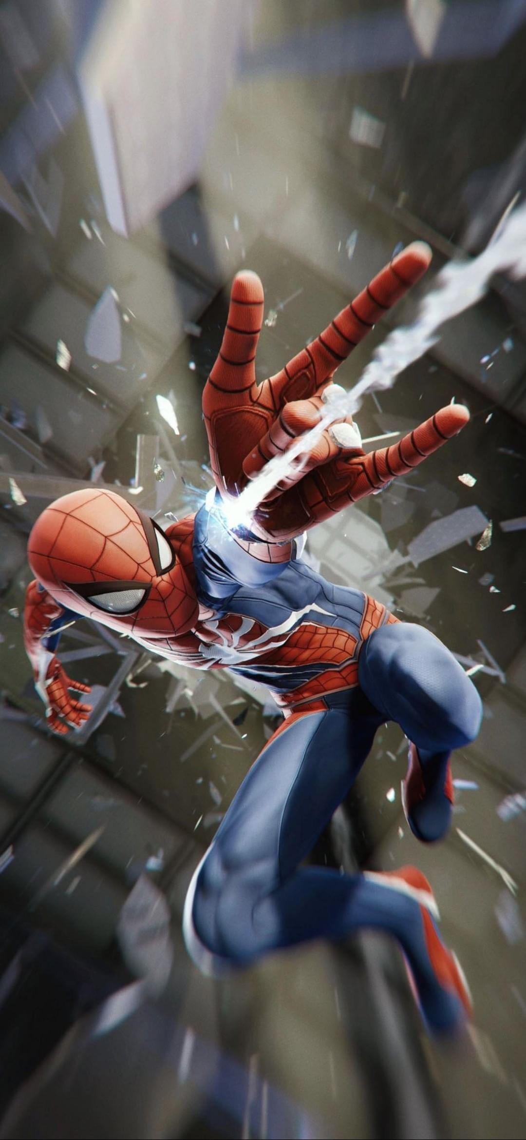 1080x2338 Spiderman PS4