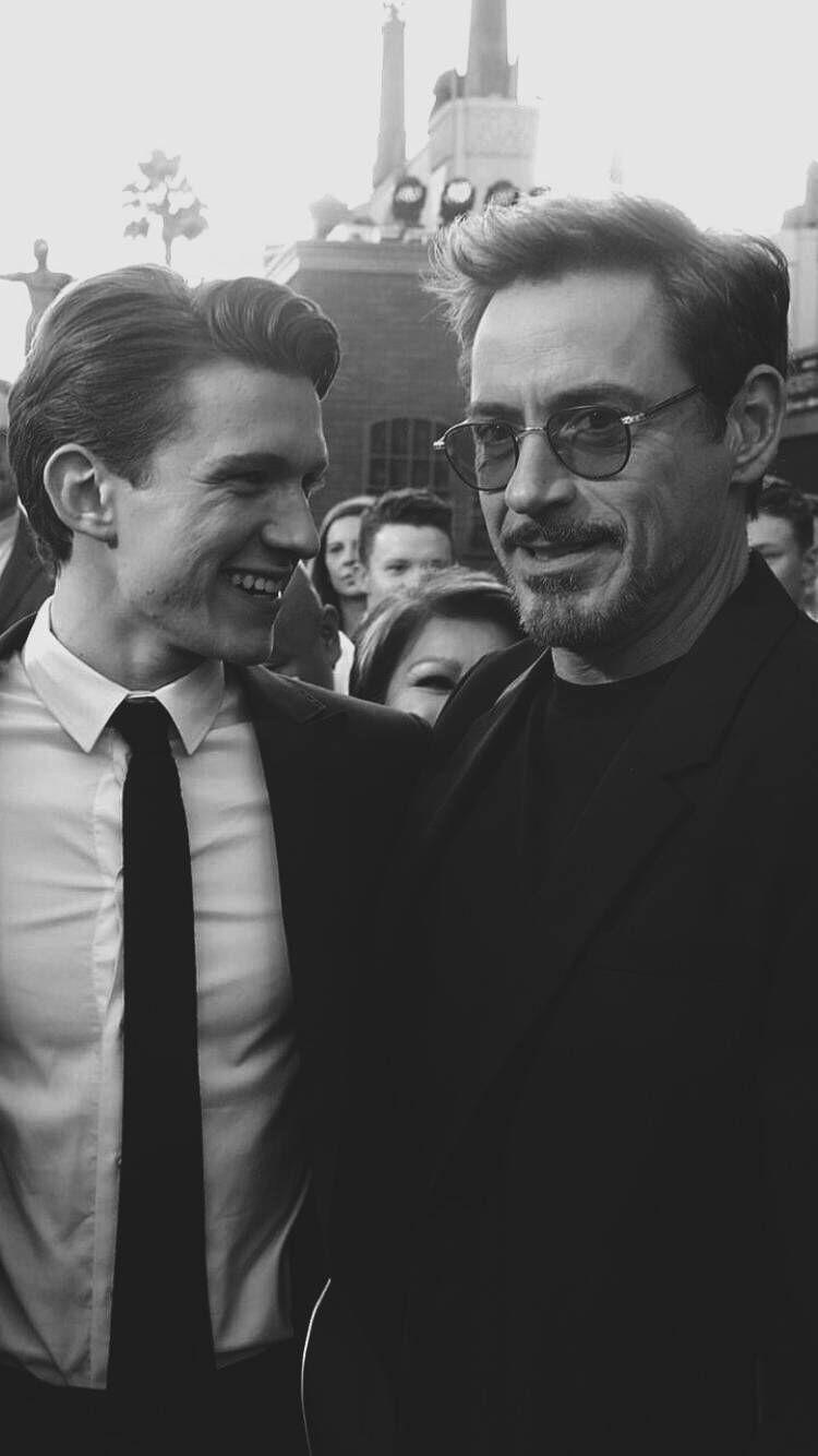 750x1334 Tony Stark and Peter Parker. Tom holland imagines, Tom holland spiderman, Tom holland