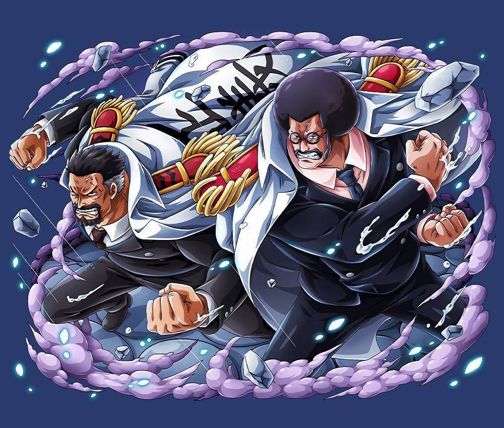 1000x849 Download Monkey D Garp And Sengoku Wallpaper