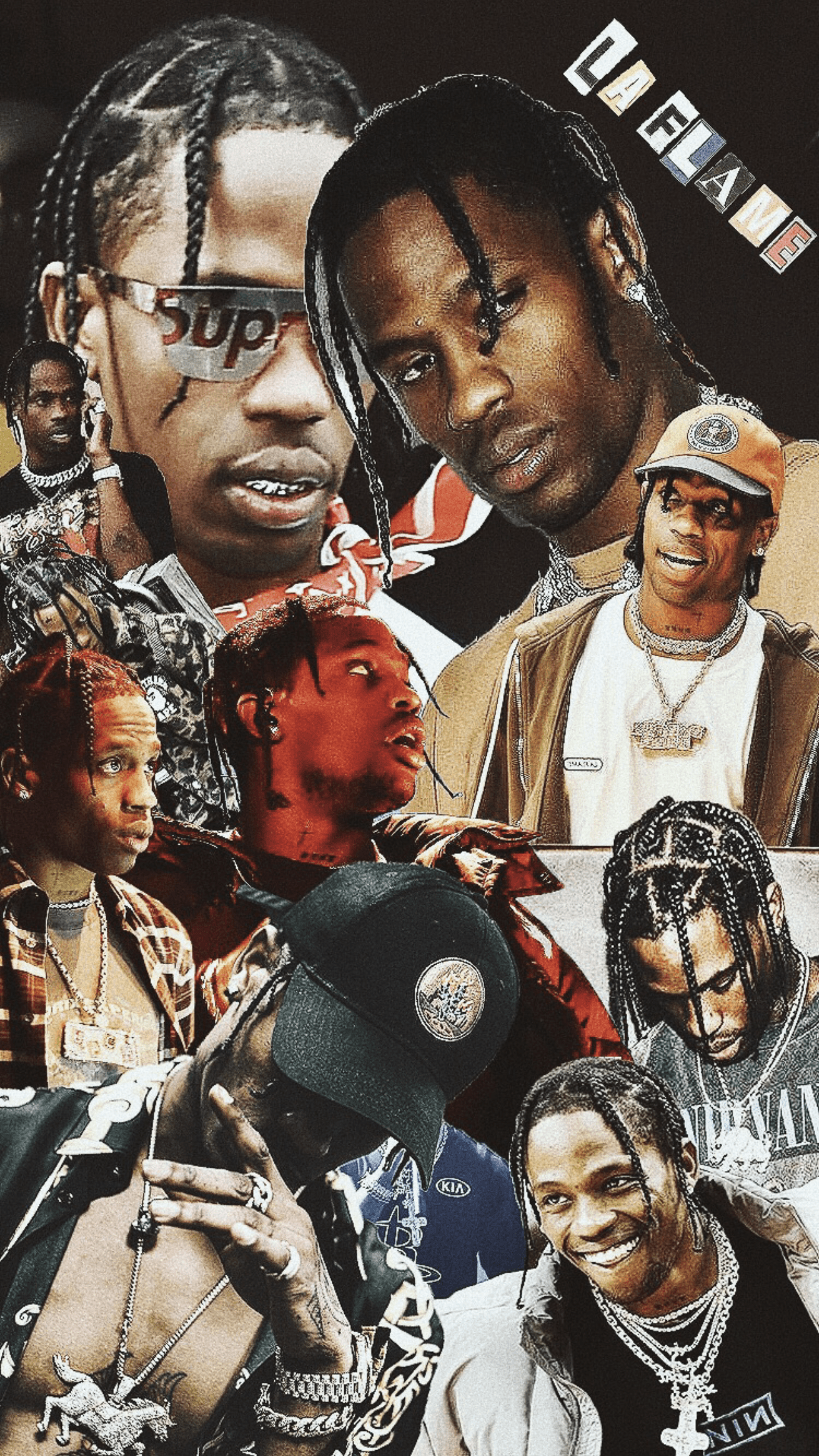 Travis Scott Collage Wallpapers - Top Free Travis Scott Collage 