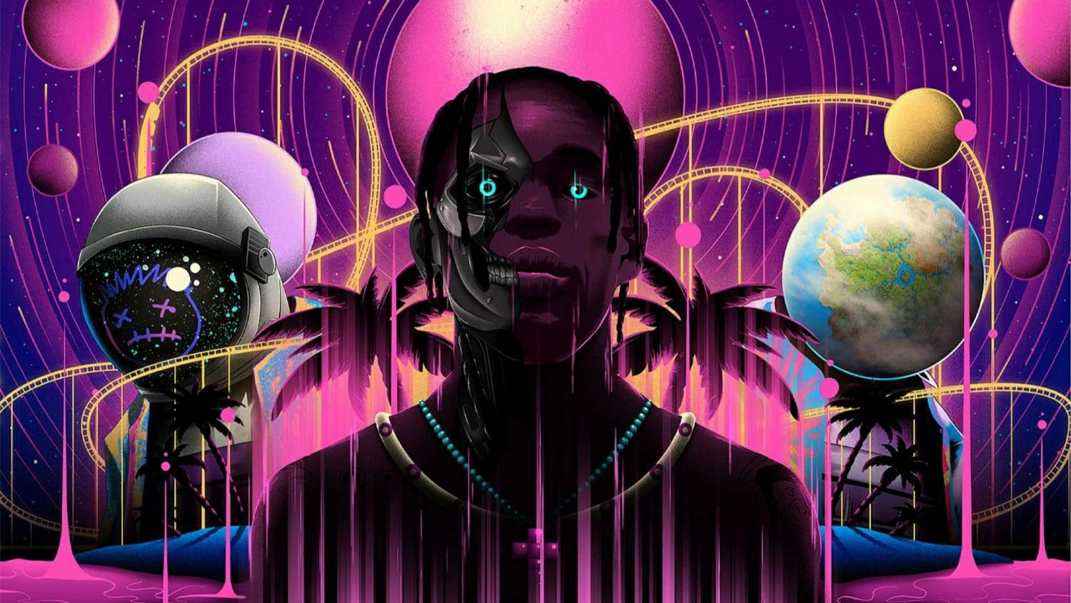 1500x845 Fortnite Wallpaper, Travis Scott