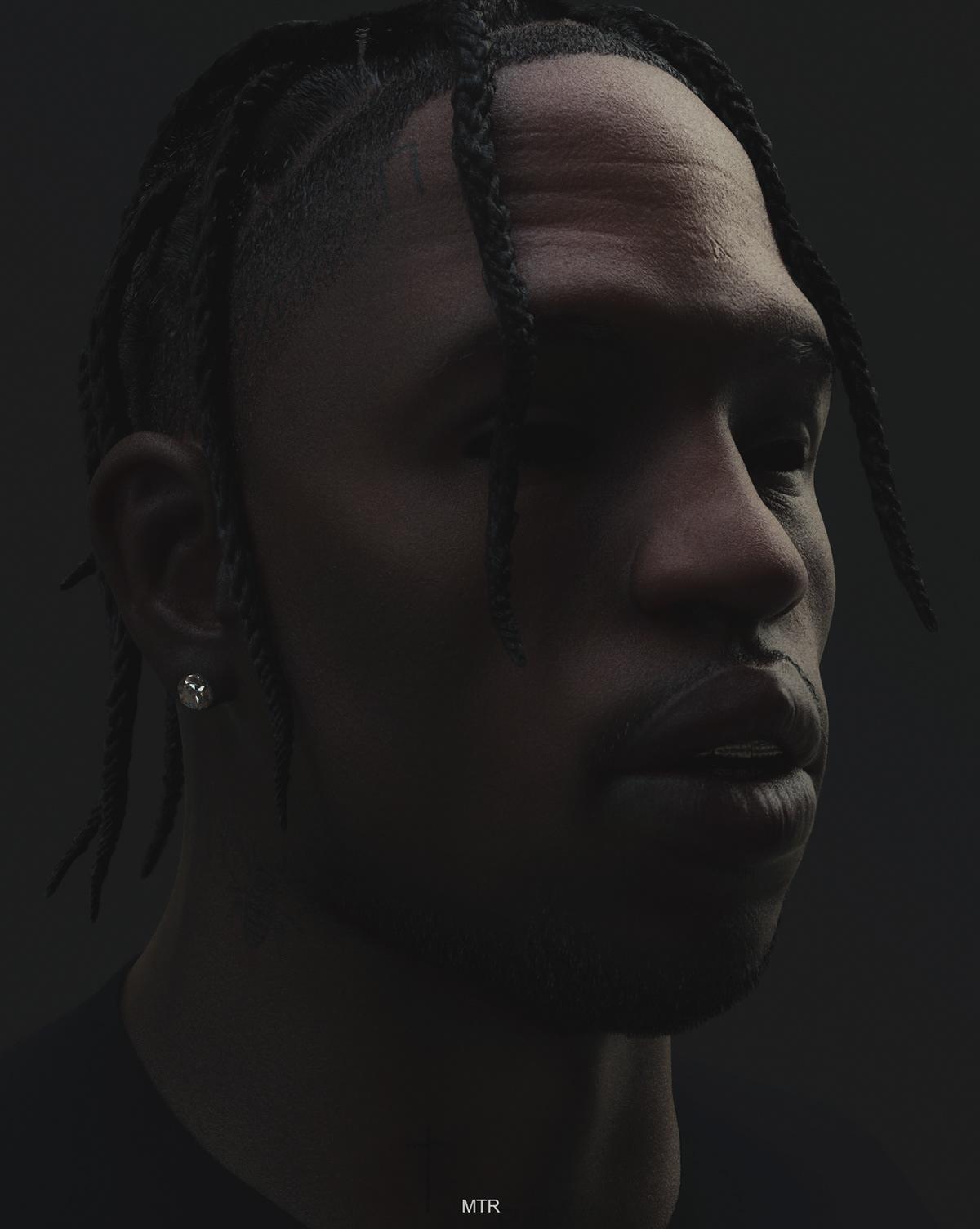 1200x1504 3D travis scott
