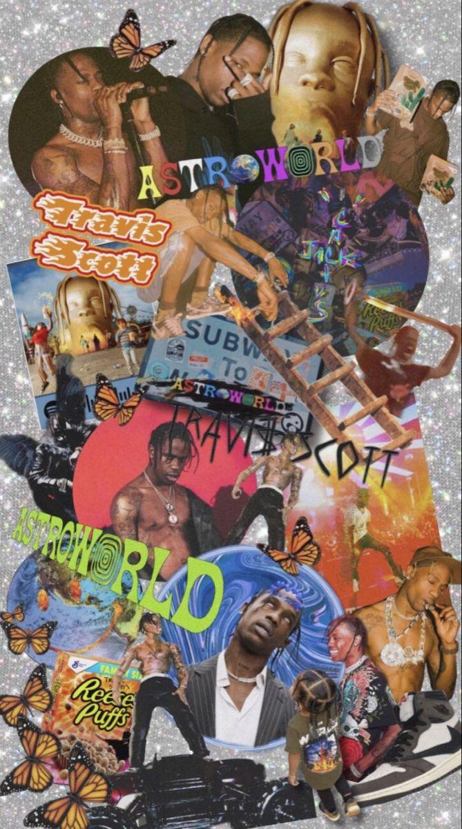 Travis Scott Collage Wallpapers - Top Free Travis Scott Collage ...