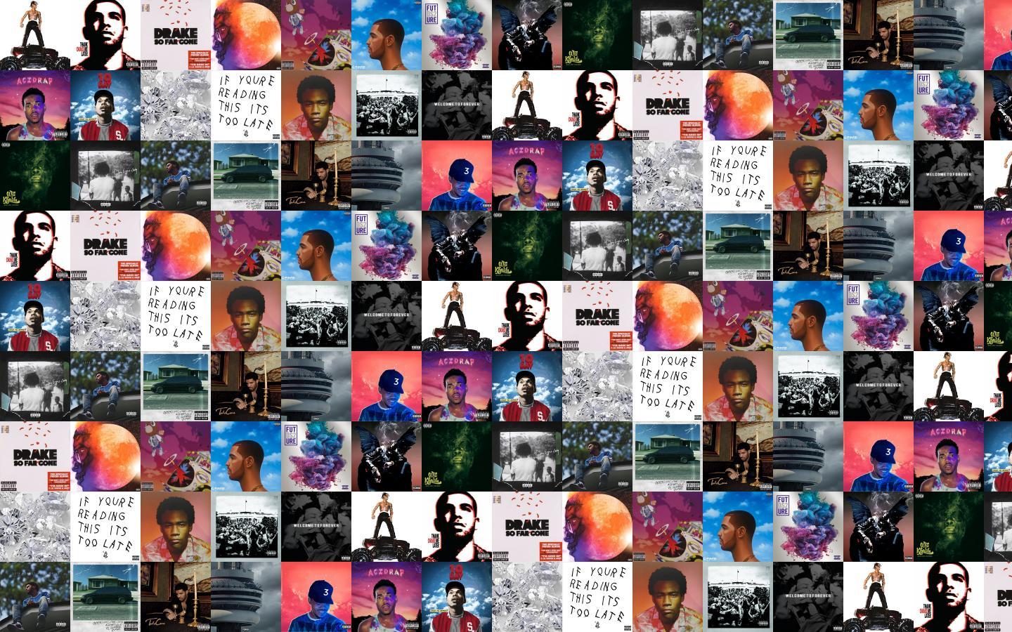 1440x900 Drake And Travis Scott Wallpaper