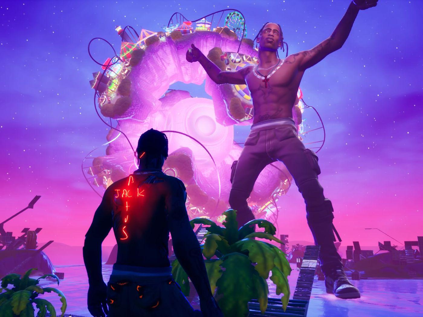 1400x1050 Travis Scott's first Fortnite concert was surreal and spectacular