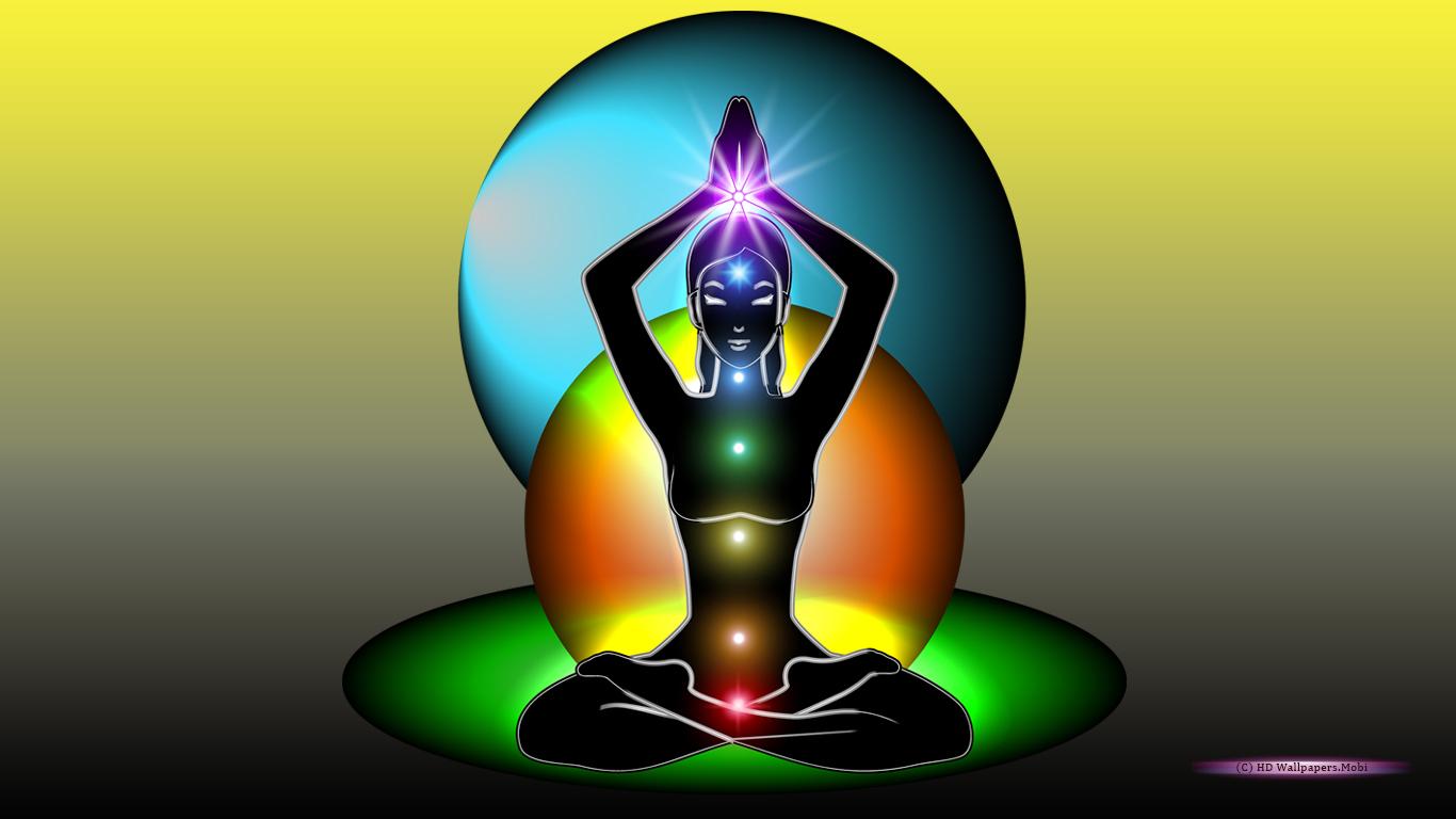 1366x768 Yoga Image Miraculous 7 Chakras Wallpaper.Mobi