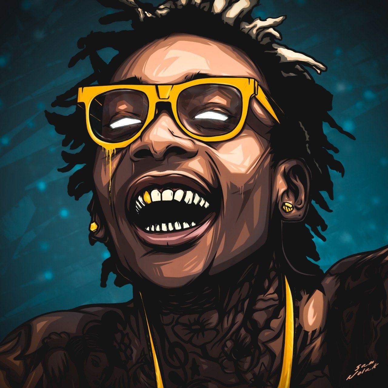 1280x1280 Wiz Khalifa 2019 Wallpaper