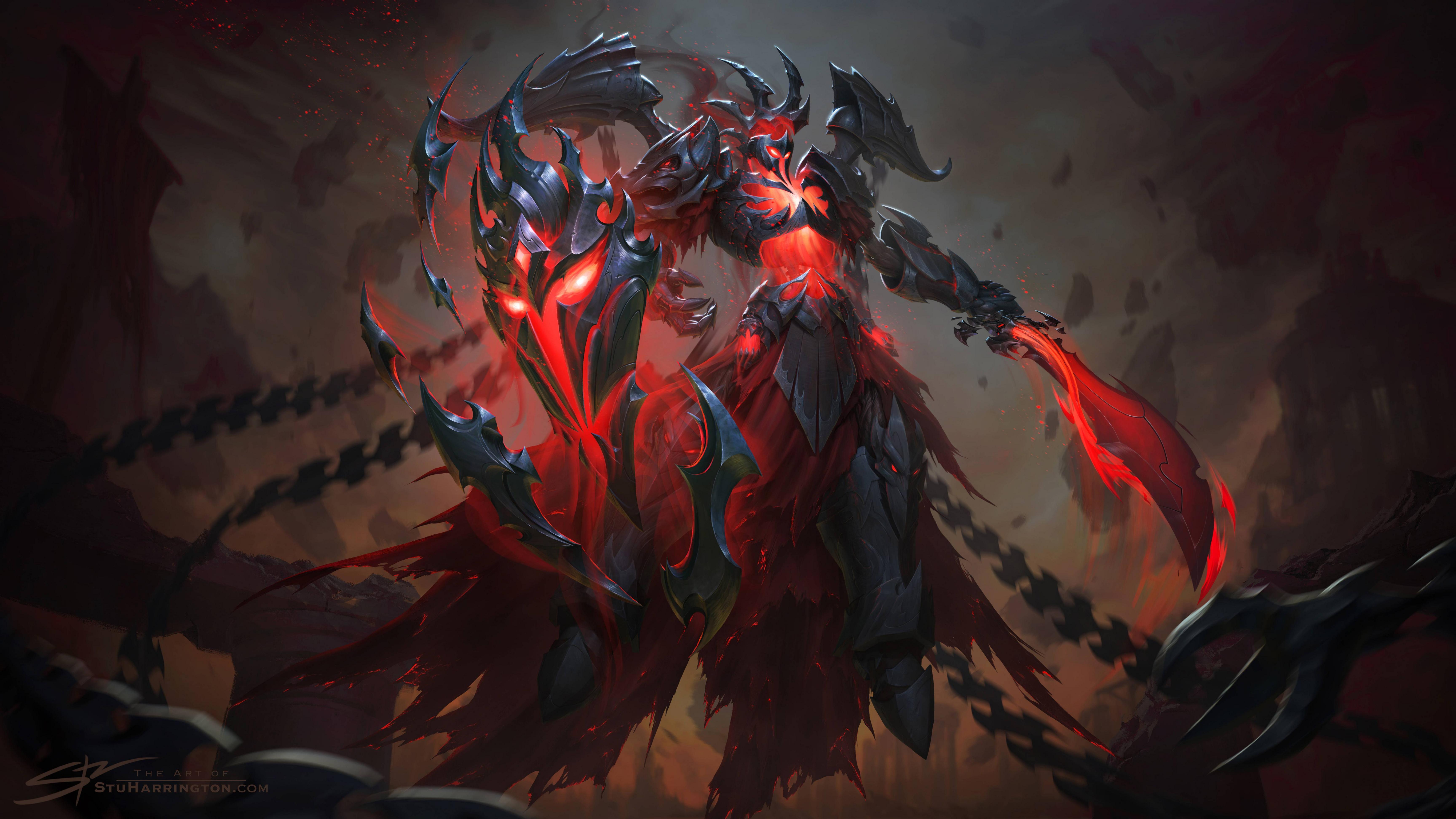 6912x3888 Smite God Slayer Ares Game 8k HD 4k Wallpaper, Image, Background, Photo and Picture