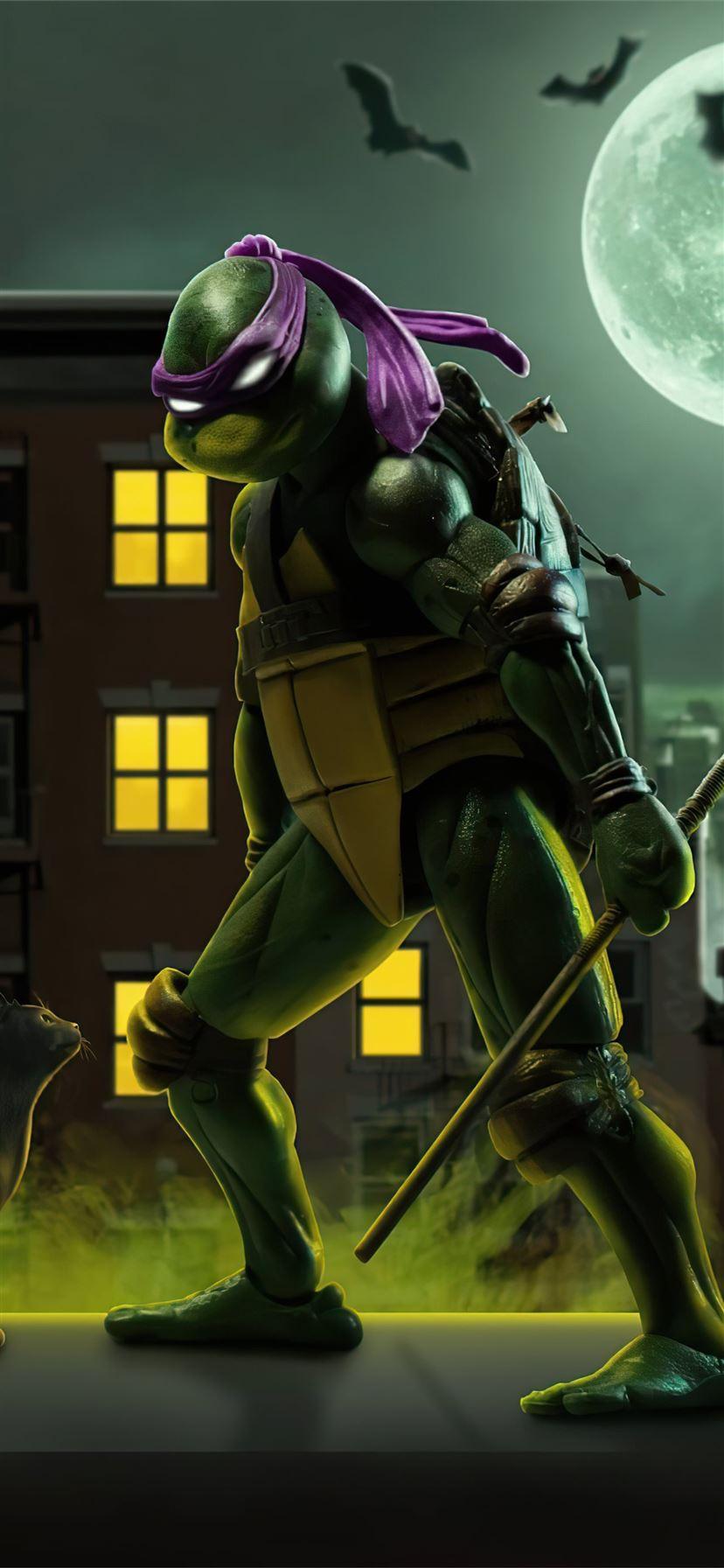 828x1792 donatello teenage mutant ninja turtles 5k iPhone 11 Wallpaper Free Download