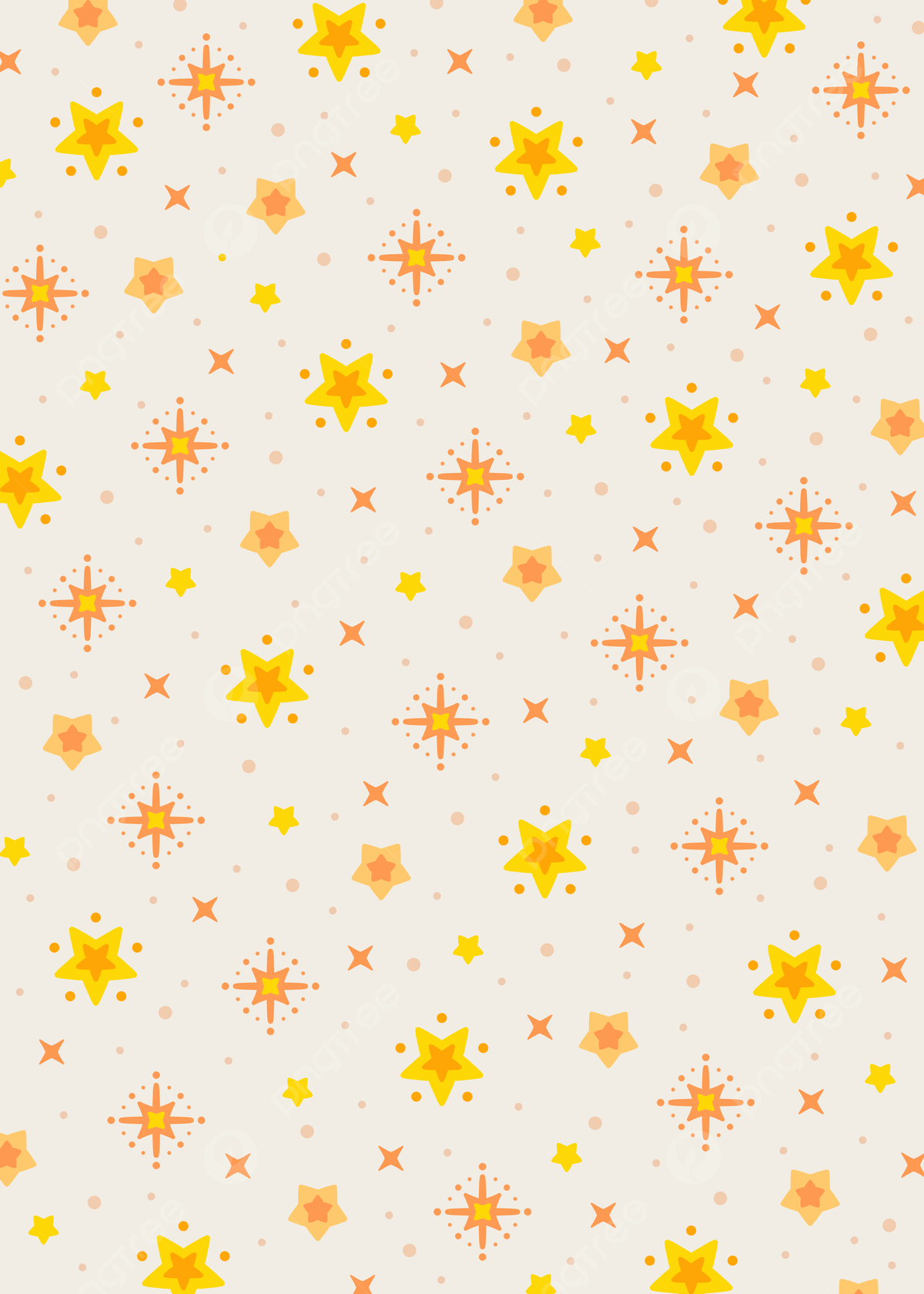 1200x1680 Fun Colorful Orange Yellow Stars Tile Background, Fun, Colorful, Star Background Background Image for Free Download