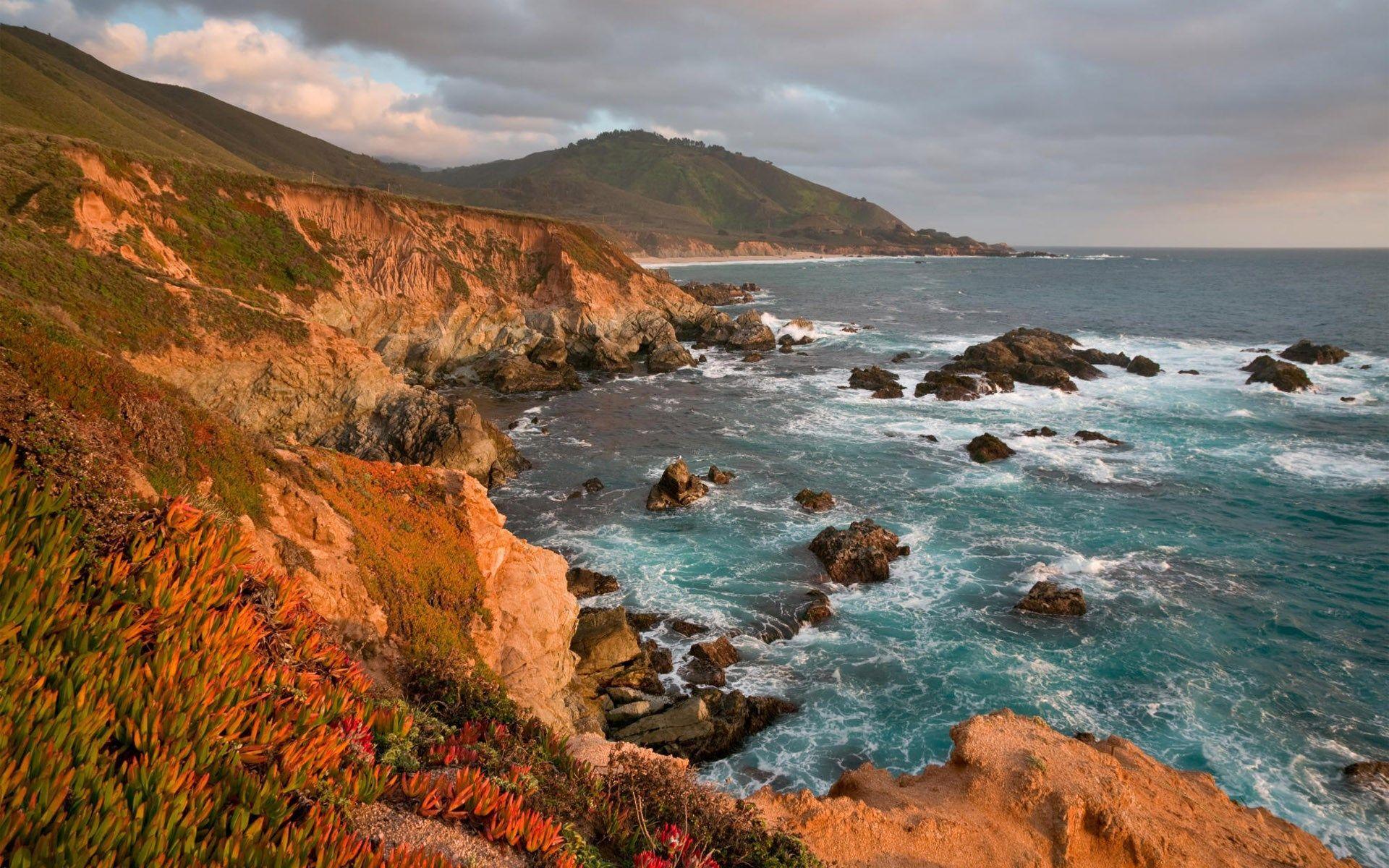 1920x1200 California Coast Wallpaper