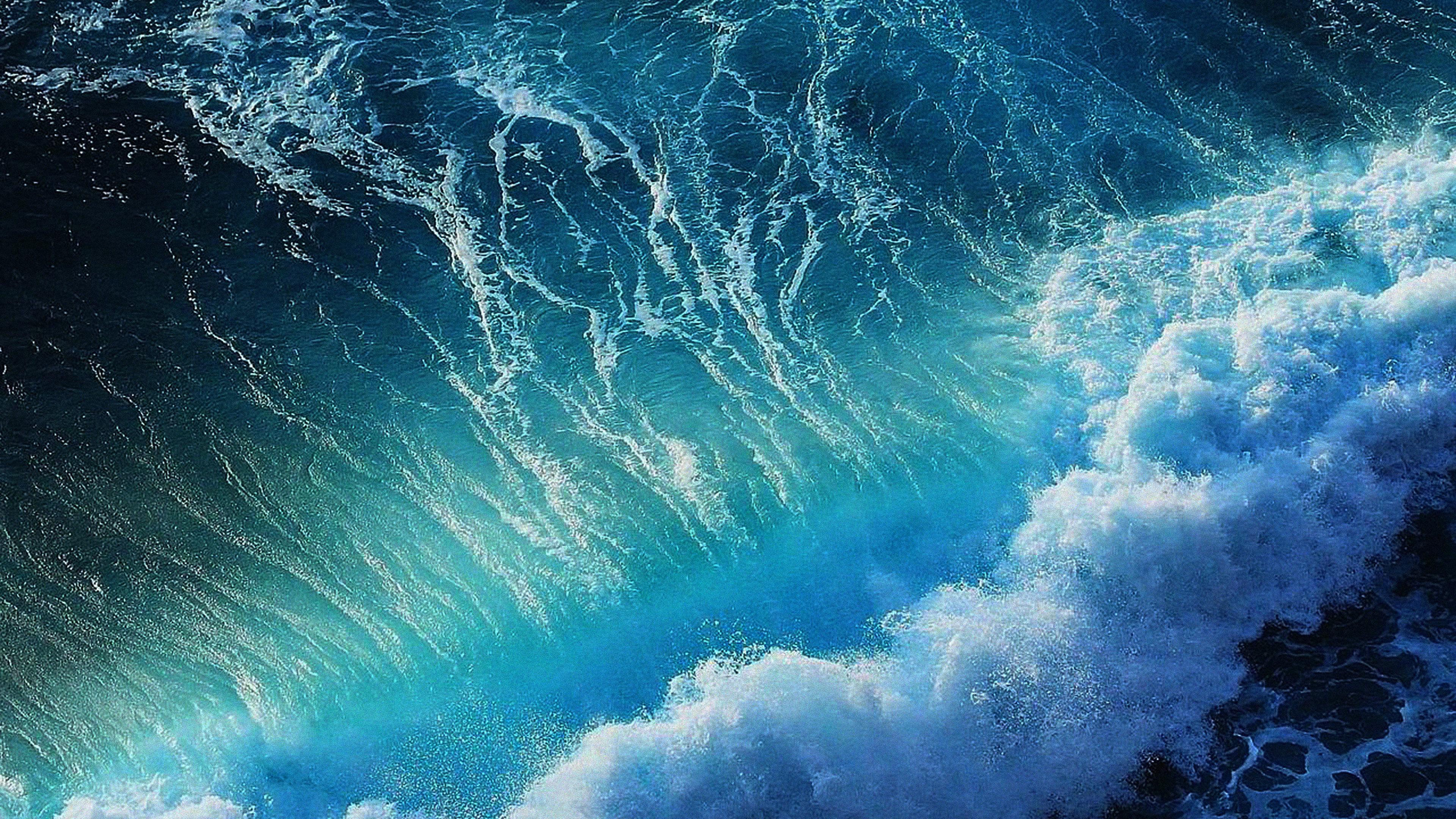 3840x2160 wallpaper for desktop, laptop. wave california ocean