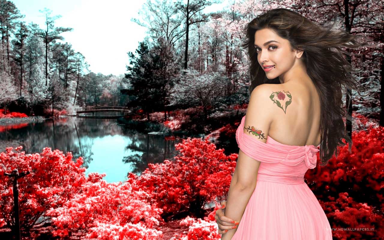 1280x800 Deepika Padukone Bollywood Indian Actress New Tattoo