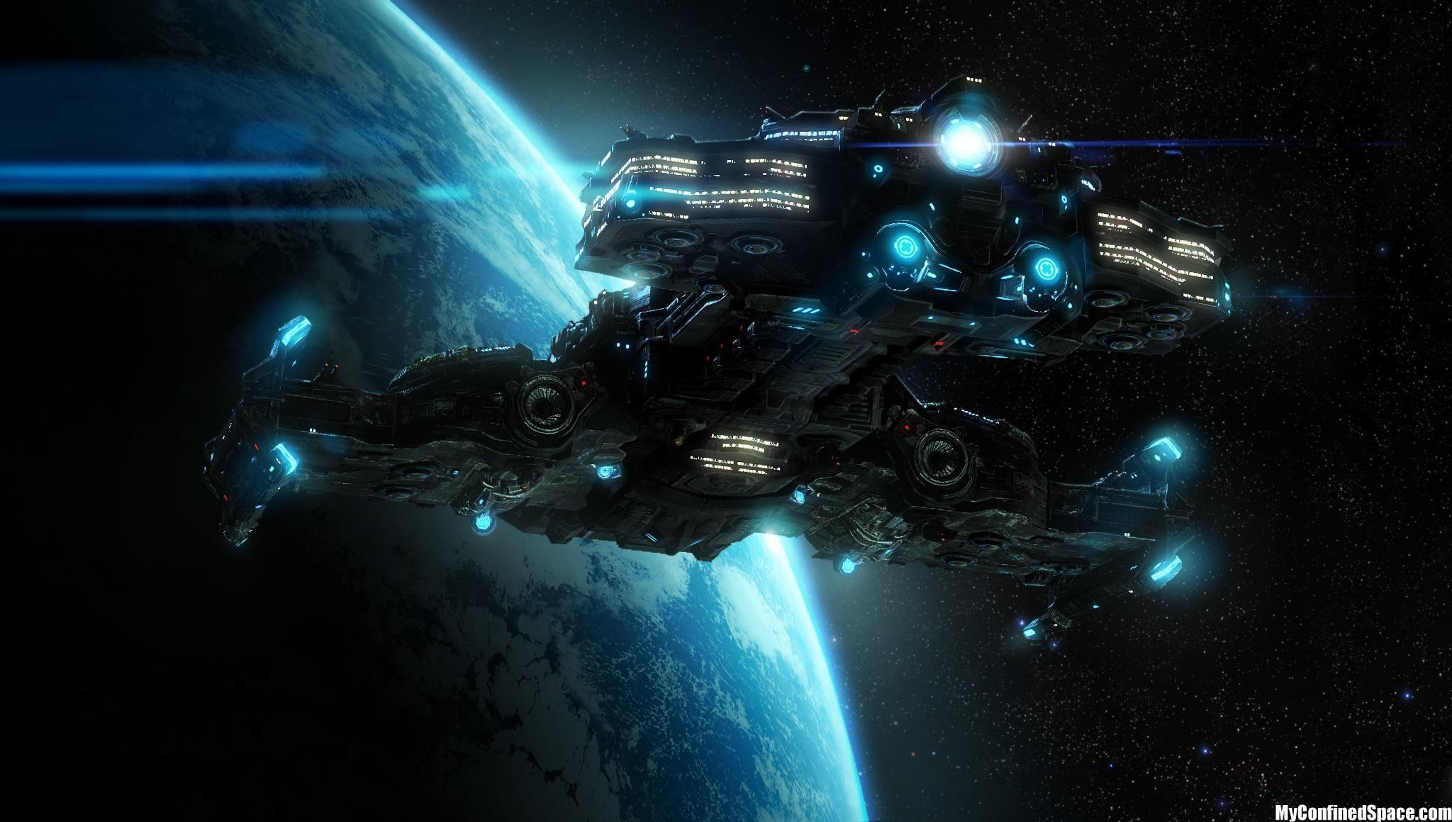 2048x1160 Terran Battleship. Starcraft Huge Image, Open To Appreciate!. Starcraft, Space Fantasy, Space Opera