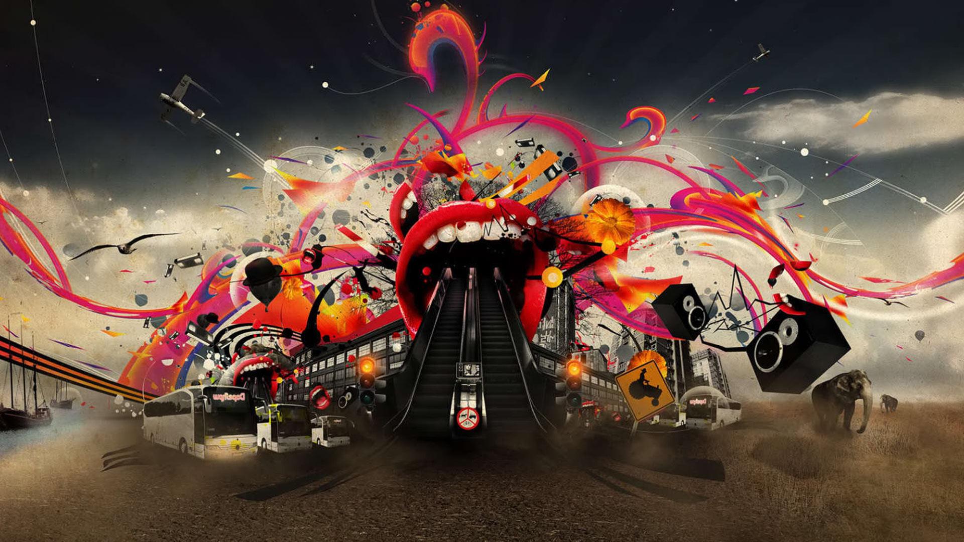 1920x1080 High Definition Music Background