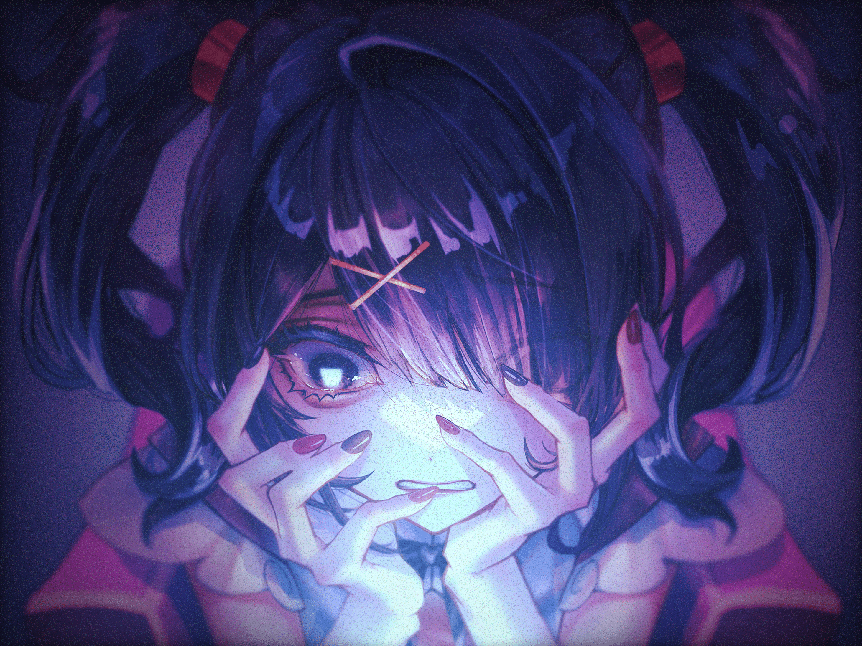 2924x2193 Ame Chan HD Wallpaper. Needy Girl Overdose Video Game Artx2193