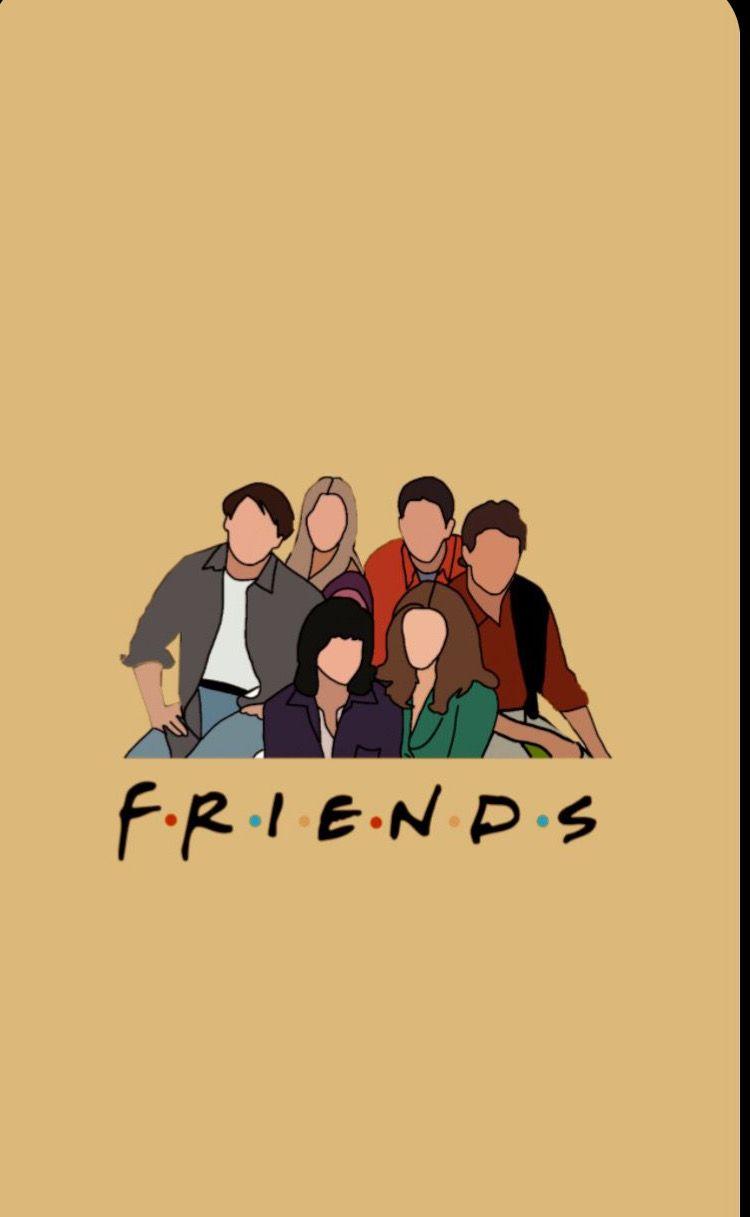 Friends TV Show Cartoon Wallpapers  Top Free Friends TV Show Cartoon  Backgrounds  WallpaperAccess