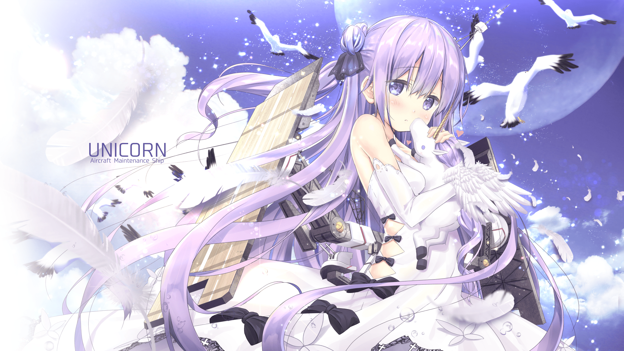 2000x1125 Unicorn (Azur Lane) HD Wallpaper and Background