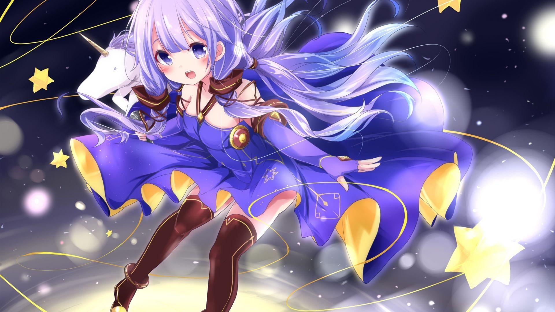 Unicorn Anime Girl Wallpapers Top Free Unicorn Anime Girl Backgrounds